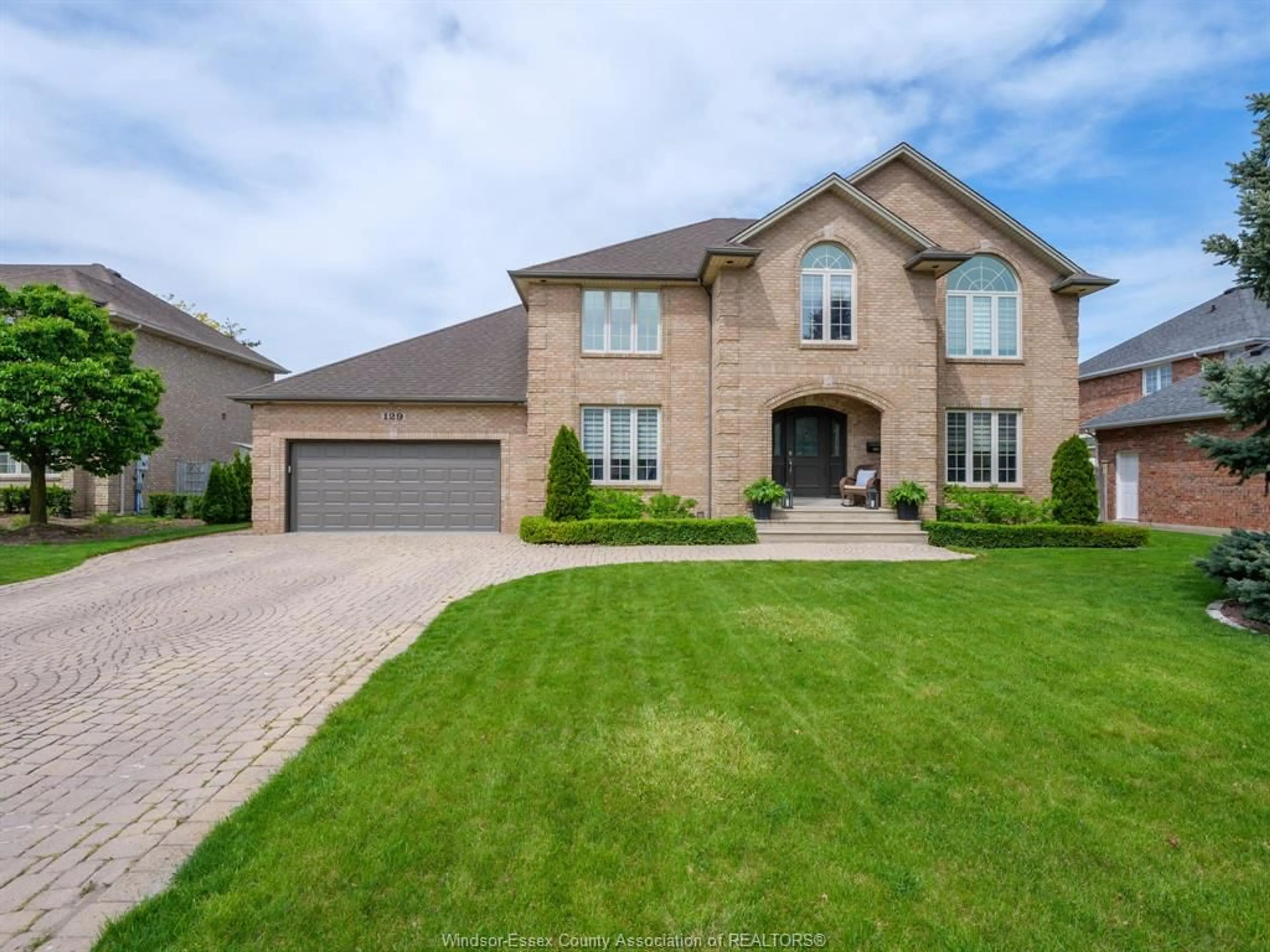 Home with brick exterior material, street for 129 Seymour Cres, Lakeshore Ontario N8N 4R6