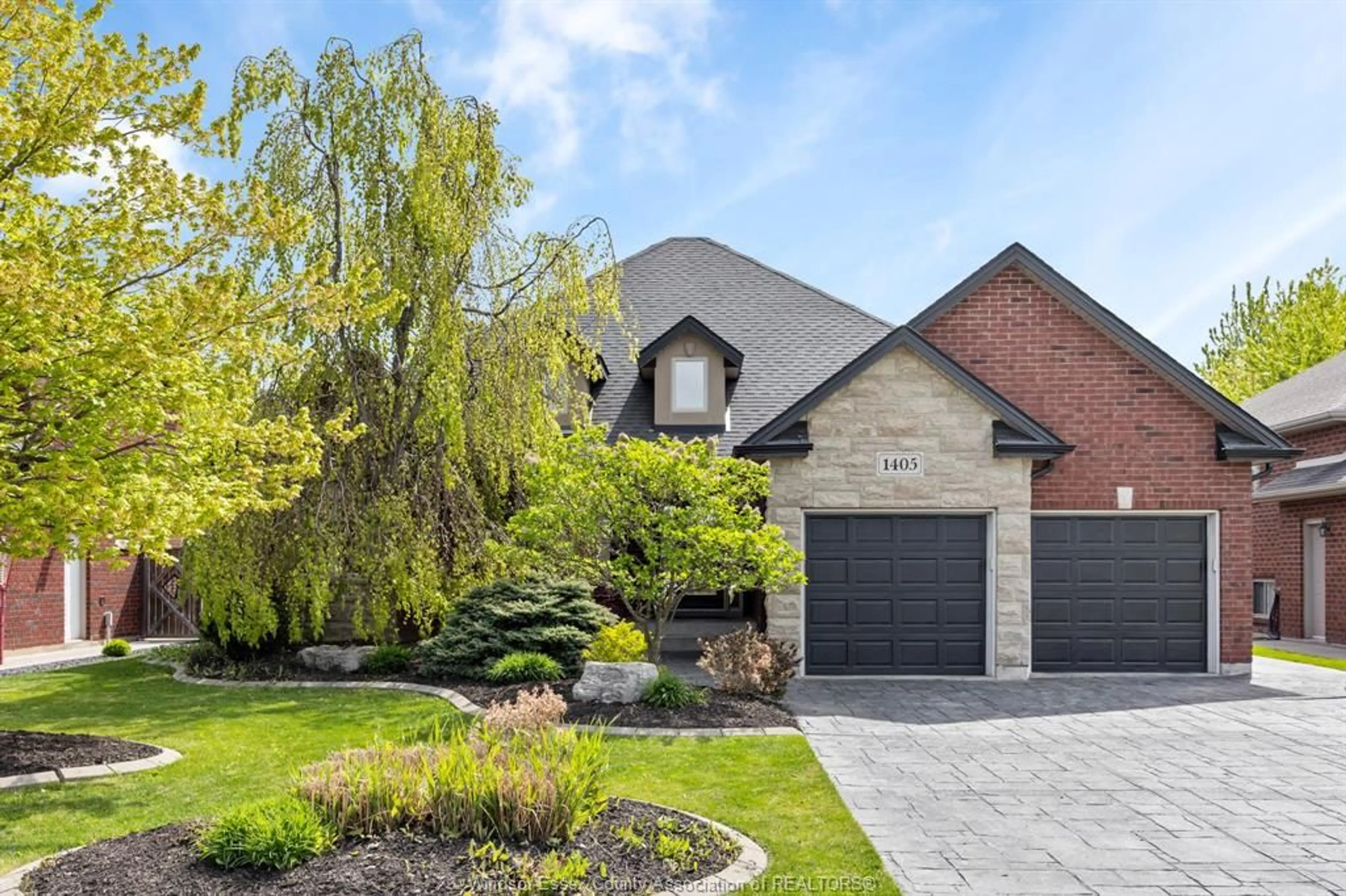 Home with brick exterior material, street for 1405 PASCAL Ave, Lakeshore Ontario N8L 0R9