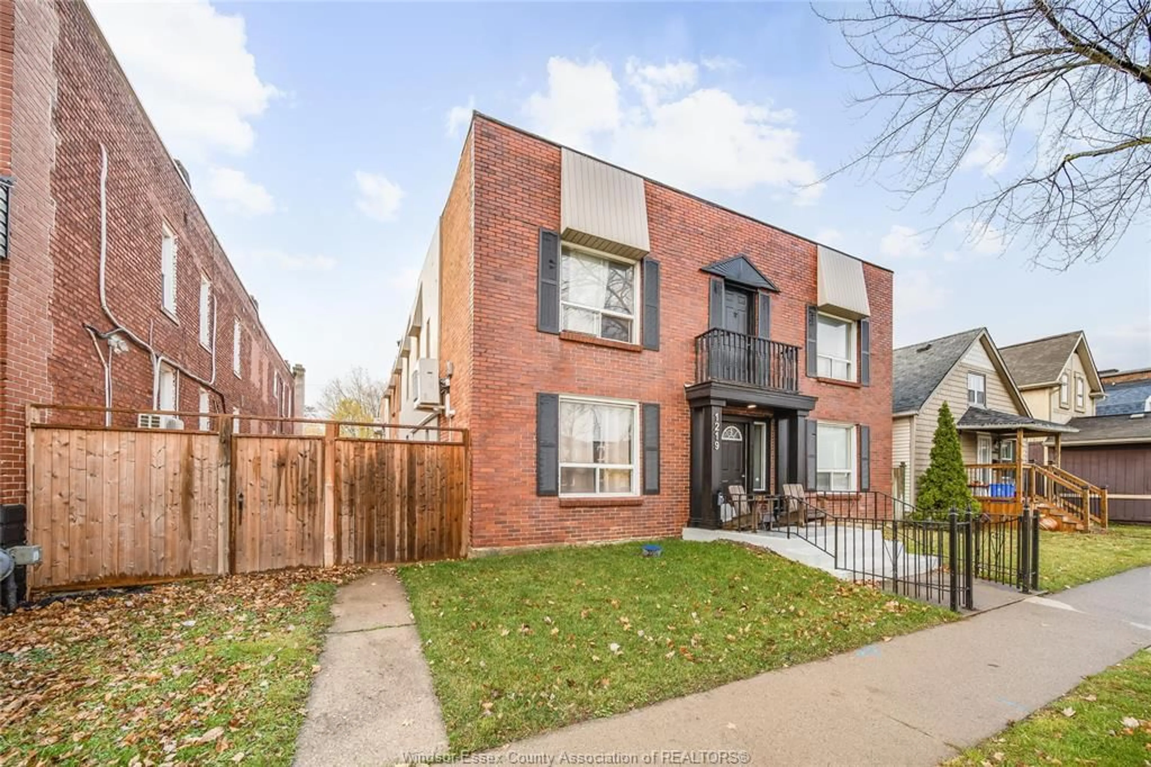 Home with brick exterior material, street for 1219 MONMOUTH, Windsor Ontario N8Y 3M2