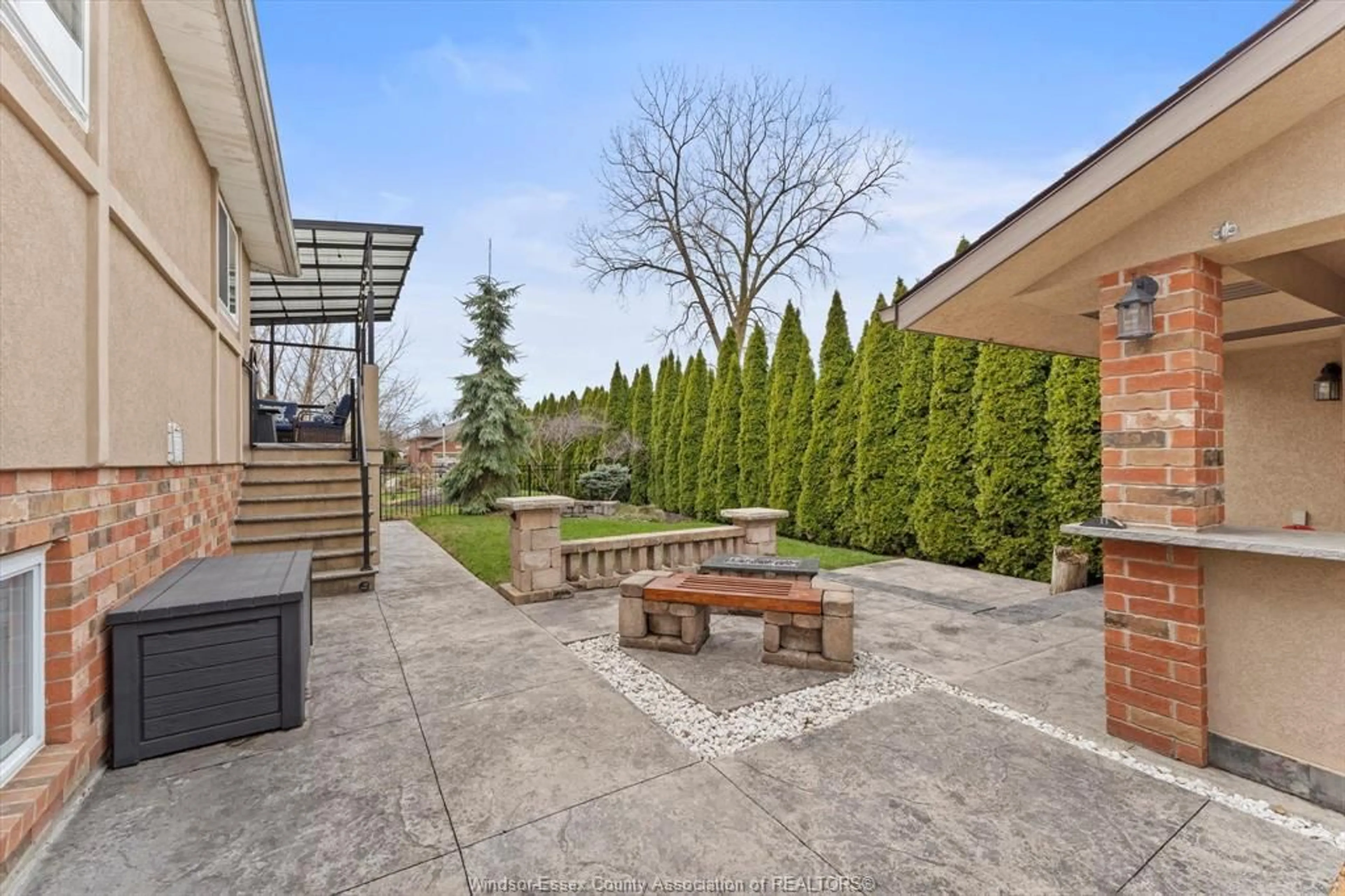 Patio, street for 7832 MOUNT OLIVE Grove, Windsor Ontario N8S 2A4