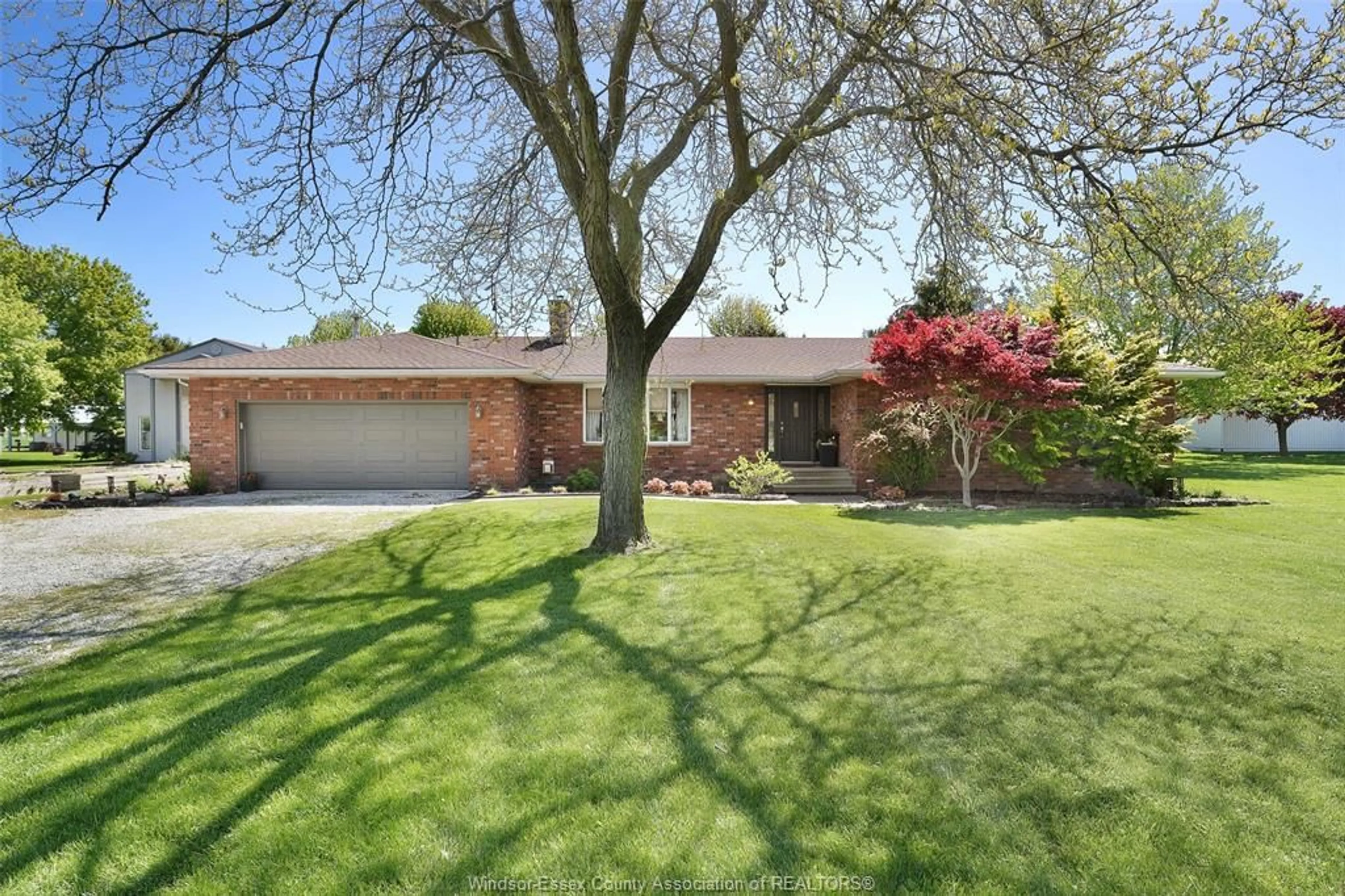 Home with brick exterior material, street for 1830 County Rd 27, Lakeshore Ontario N0R 1V0