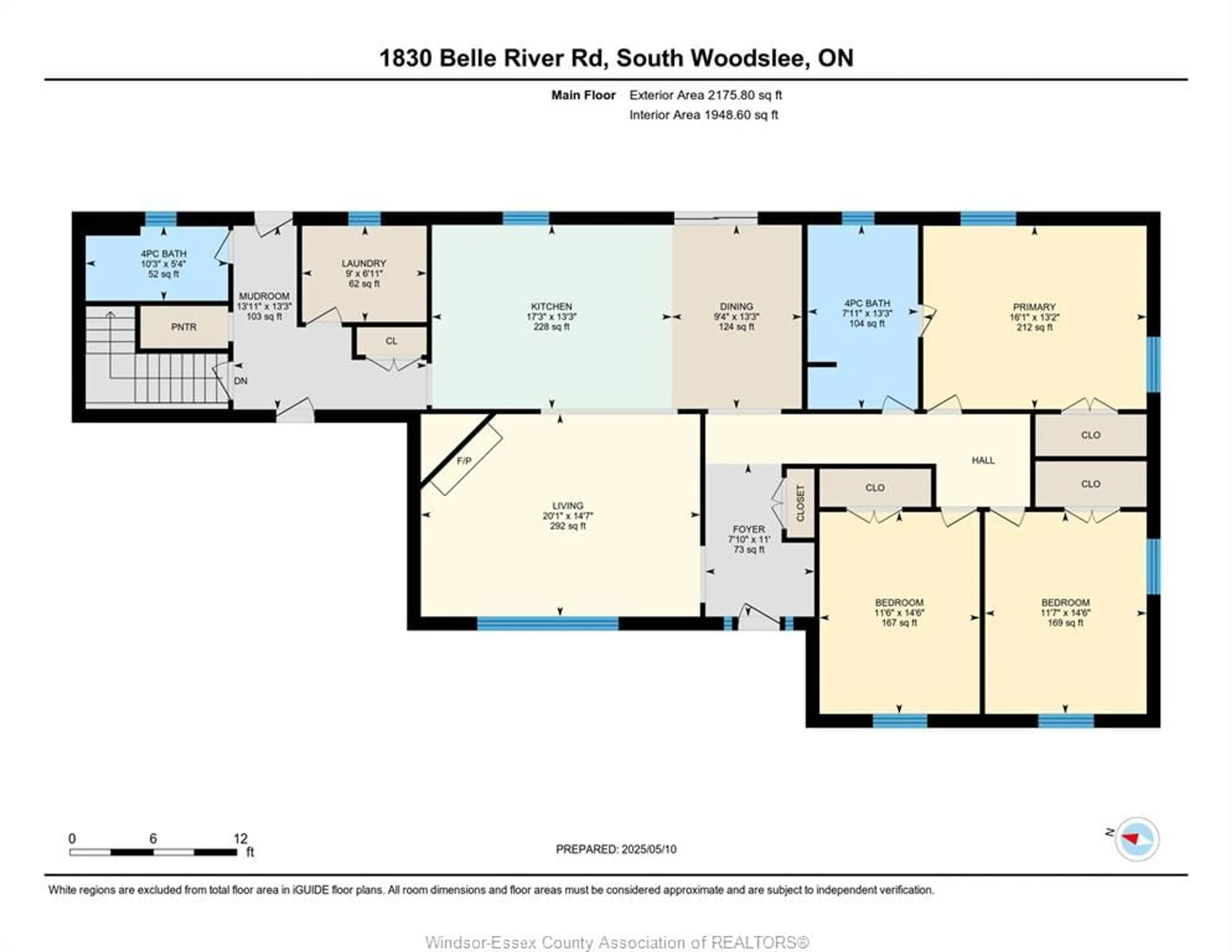 Floor plan for 1830 County Rd 27, Lakeshore Ontario N0R 1V0