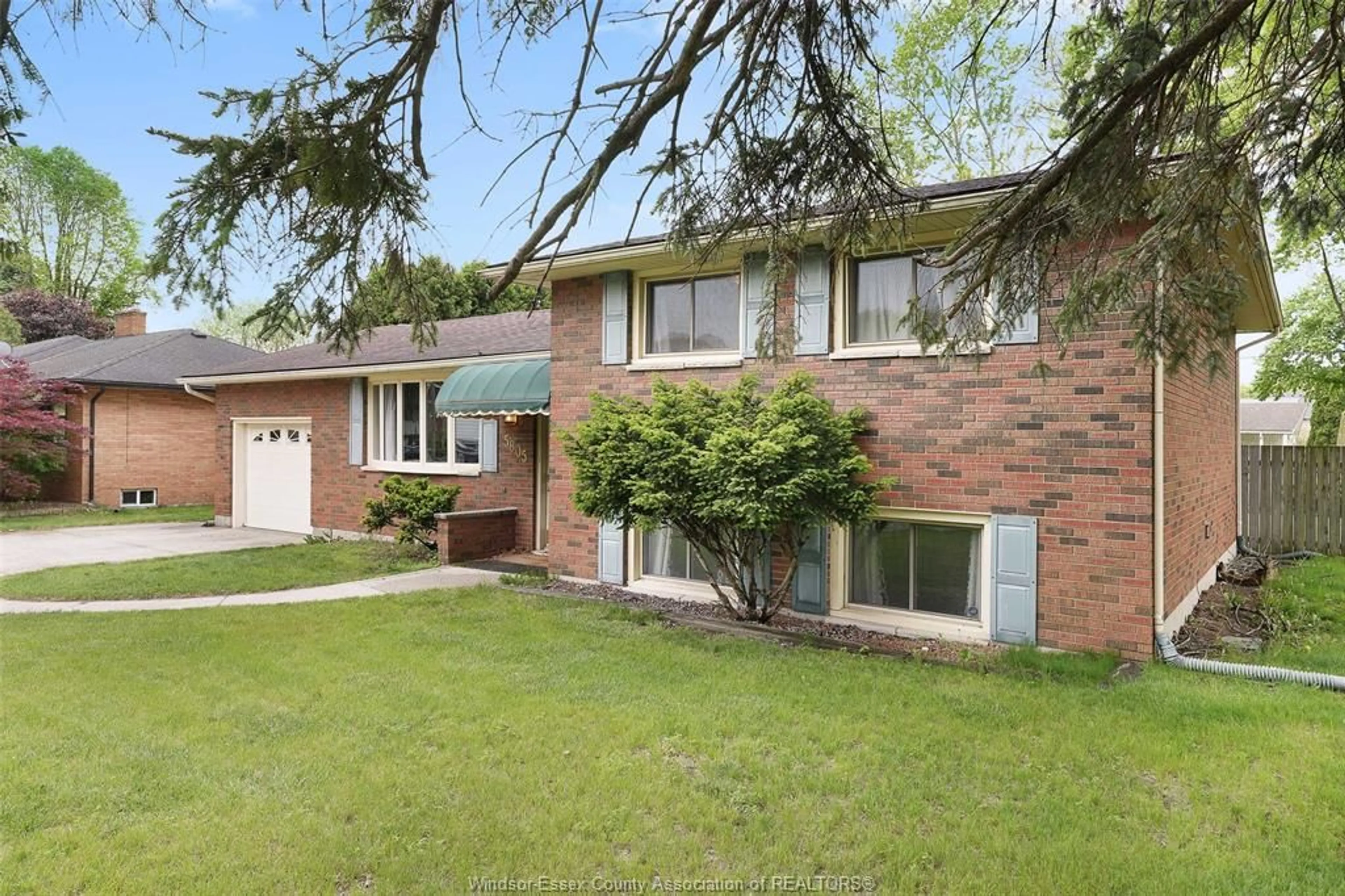 Home with brick exterior material, street for 5805 CANADA St, LaSalle Ontario N9H 1M5