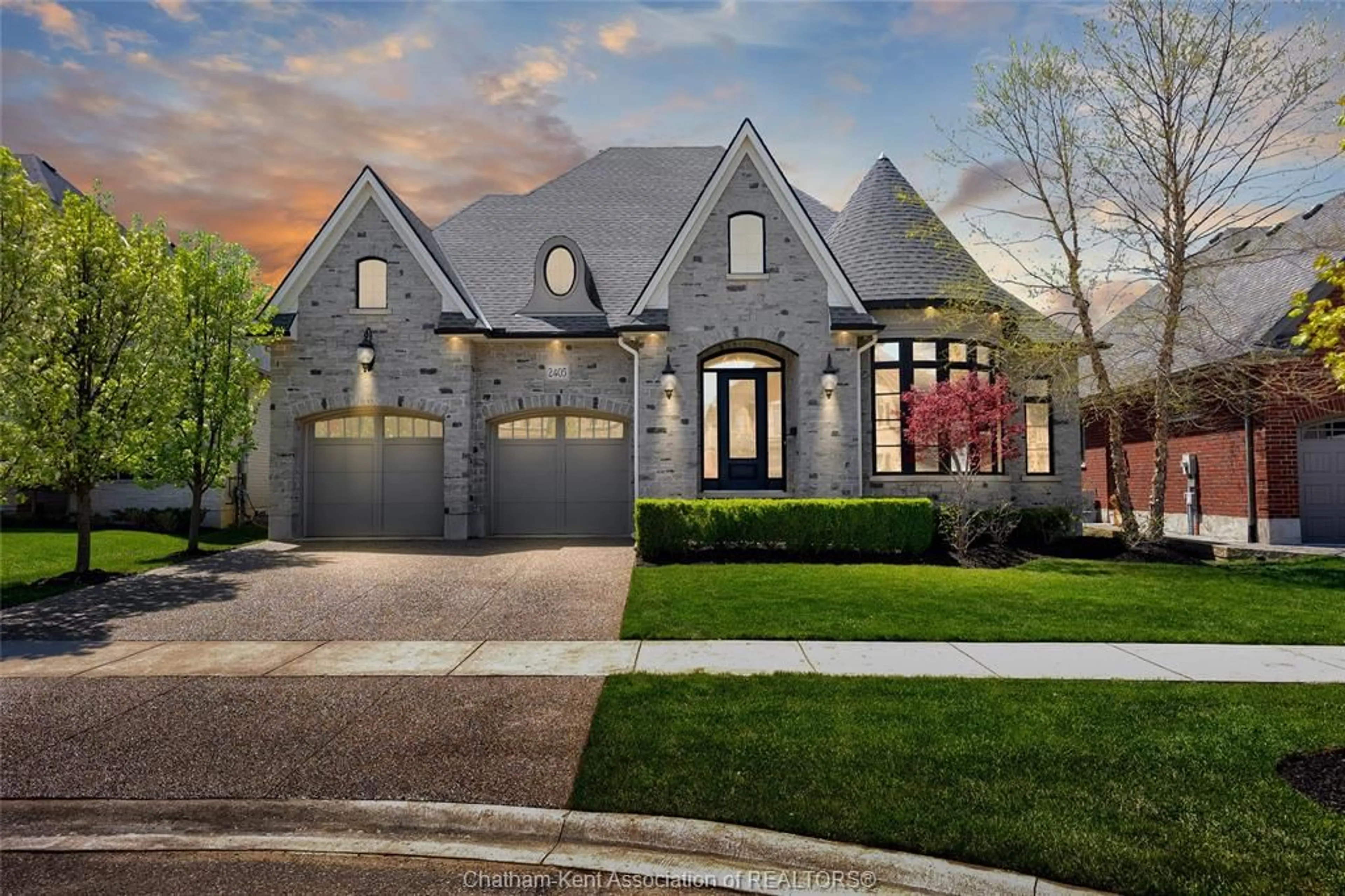 Home with brick exterior material, street for 2405 Meadowlands Way, London Ontario N6G 5L8