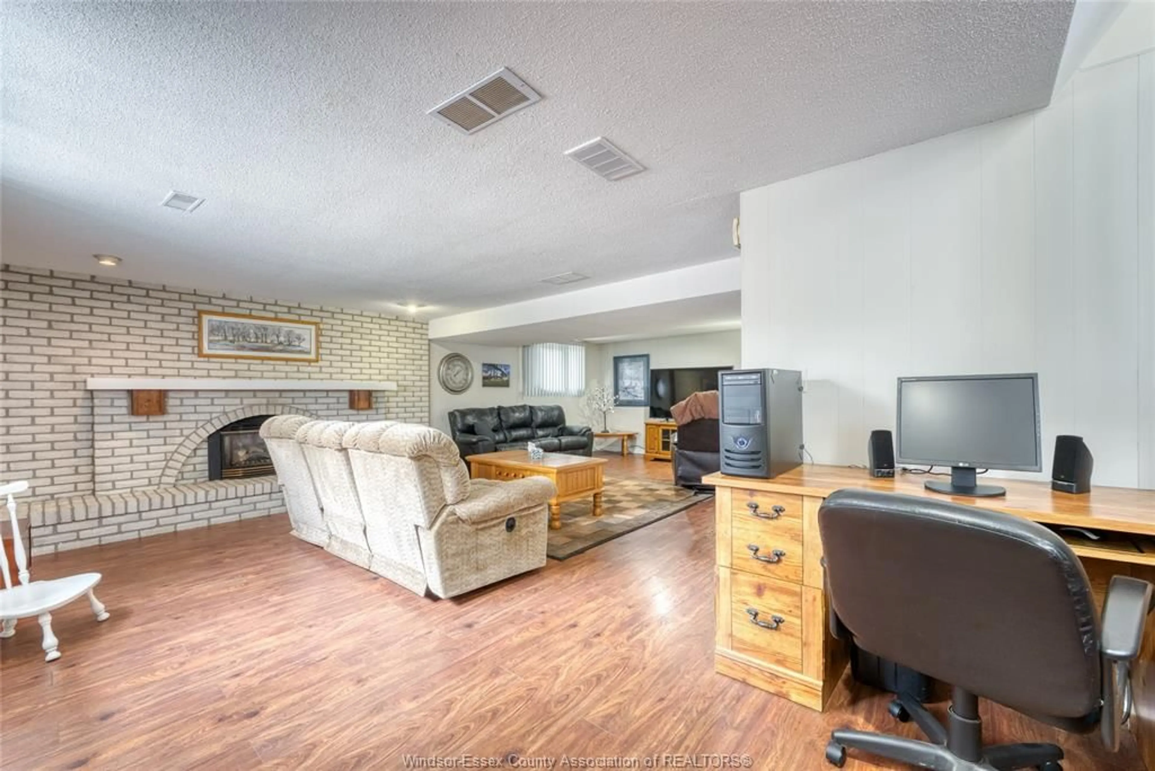 Living room with furniture, unknown for 9944 HOLLY Cres, Windsor Ontario N9V 2R8