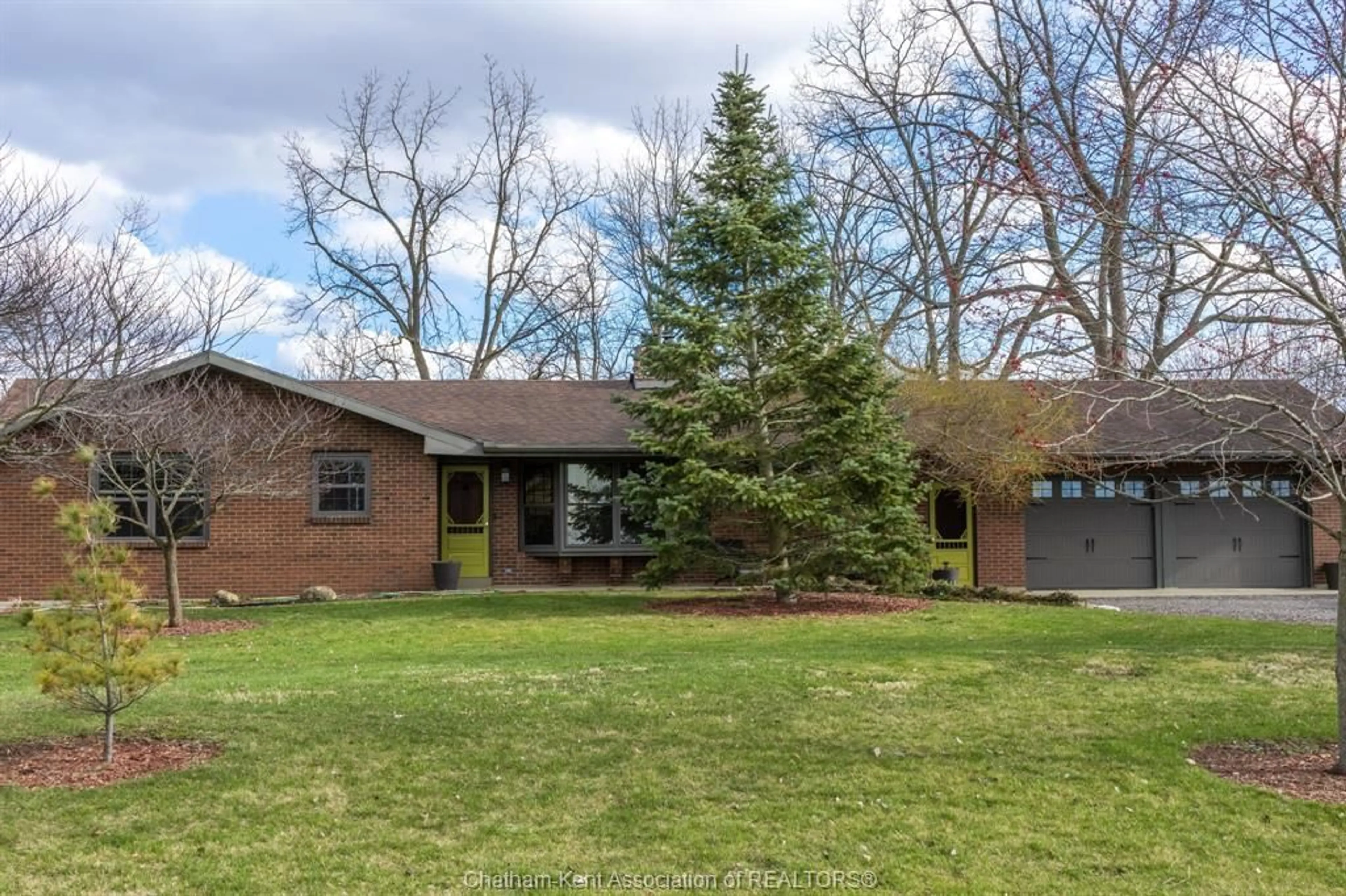 Home with brick exterior material, street for 9254 Maynard Line, Harwich Township Ontario N7M 5J3