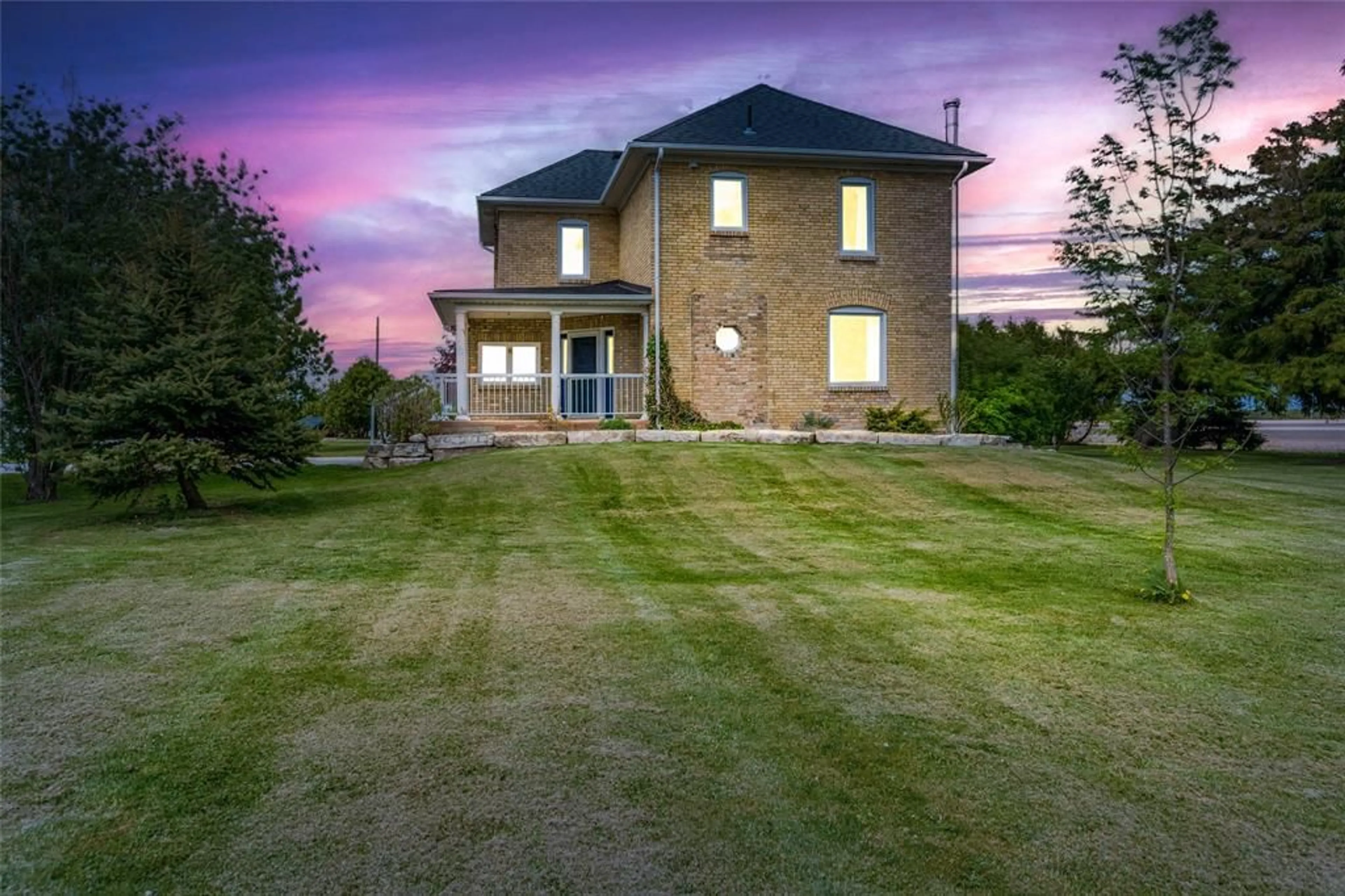 A pic from outside/outdoor area/front of a property/back of a property/a pic from drone, building for 5458 DOUGLAS Line, Plympton-Wyoming Ontario N0N 1J0