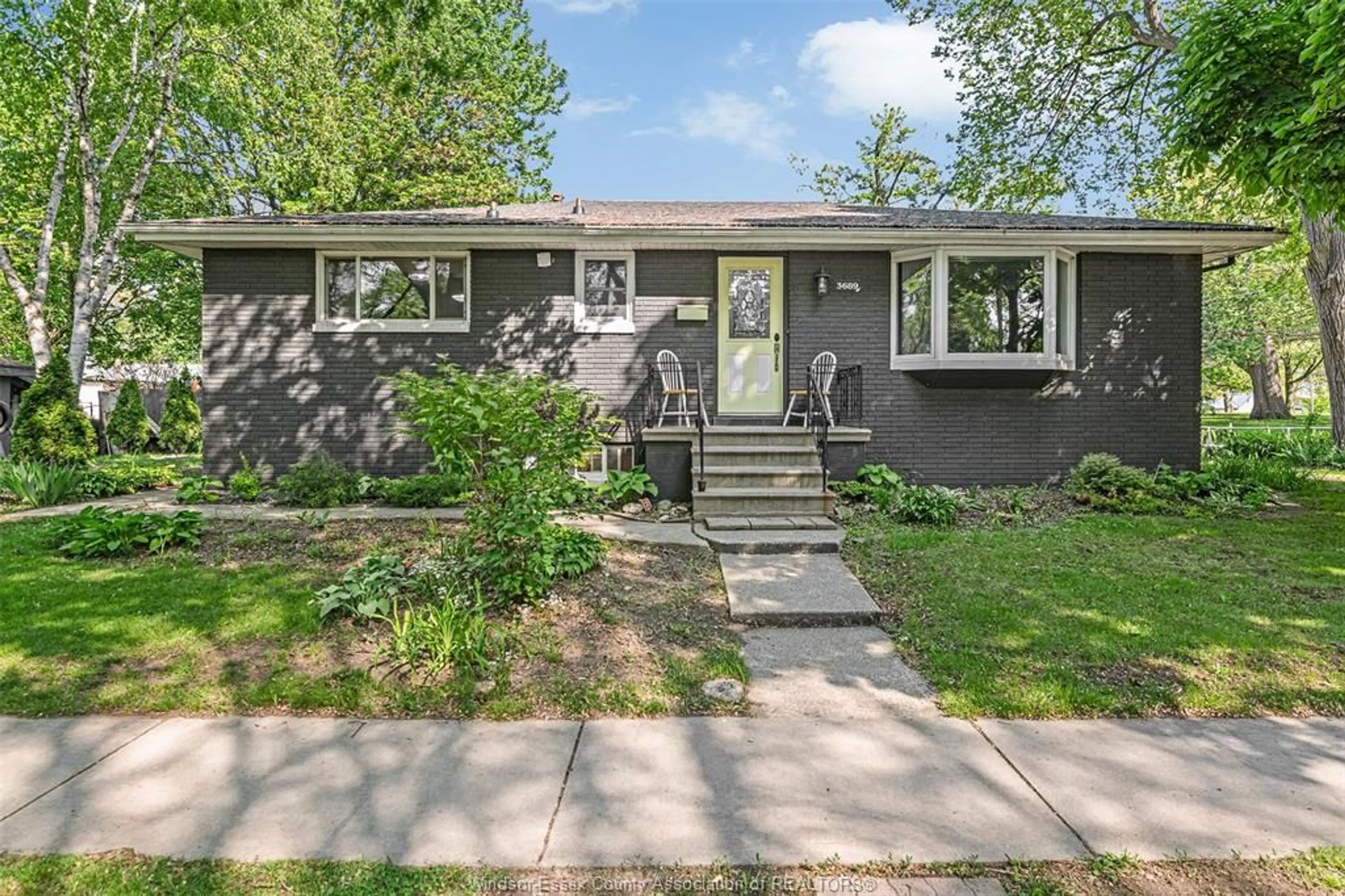 Home with vinyl exterior material, street for 3689 WELLS, Windsor Ontario N9C 1T8
