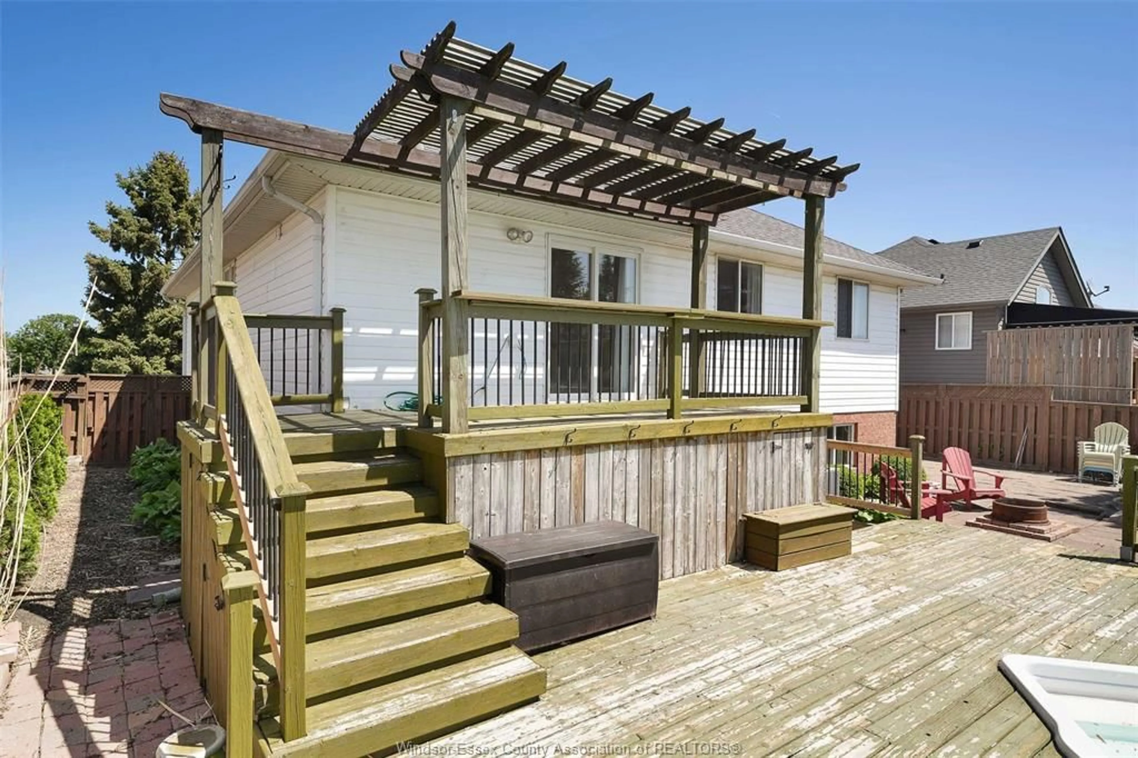 Patio, water/lake/river/ocean view for 188 Mousseau Cres, Belle River Ontario N8L 0M7