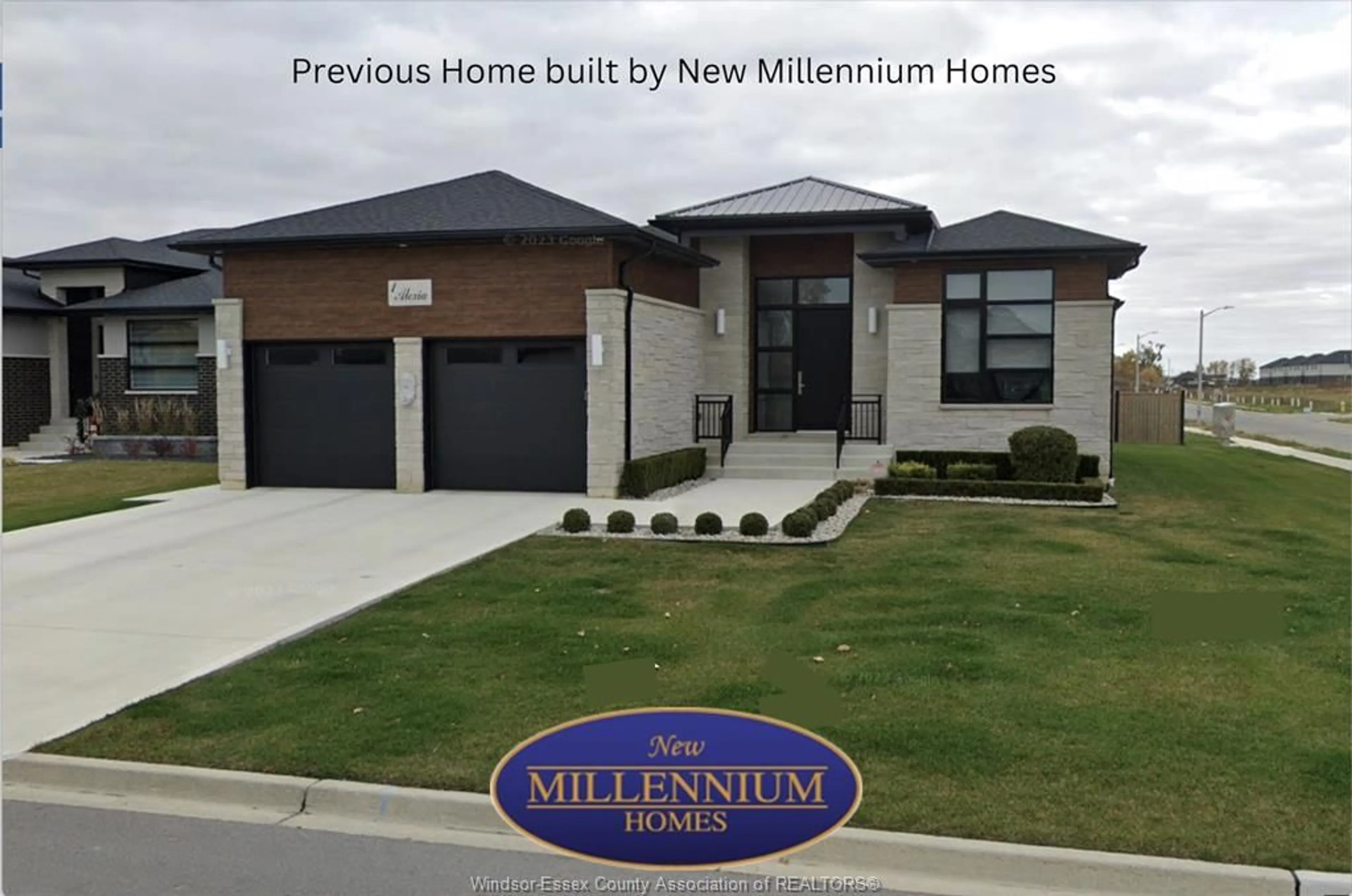 Home with brick exterior material, building for 2 PEBBLE BEACH Crt, Leamington Ontario N8H 0G1