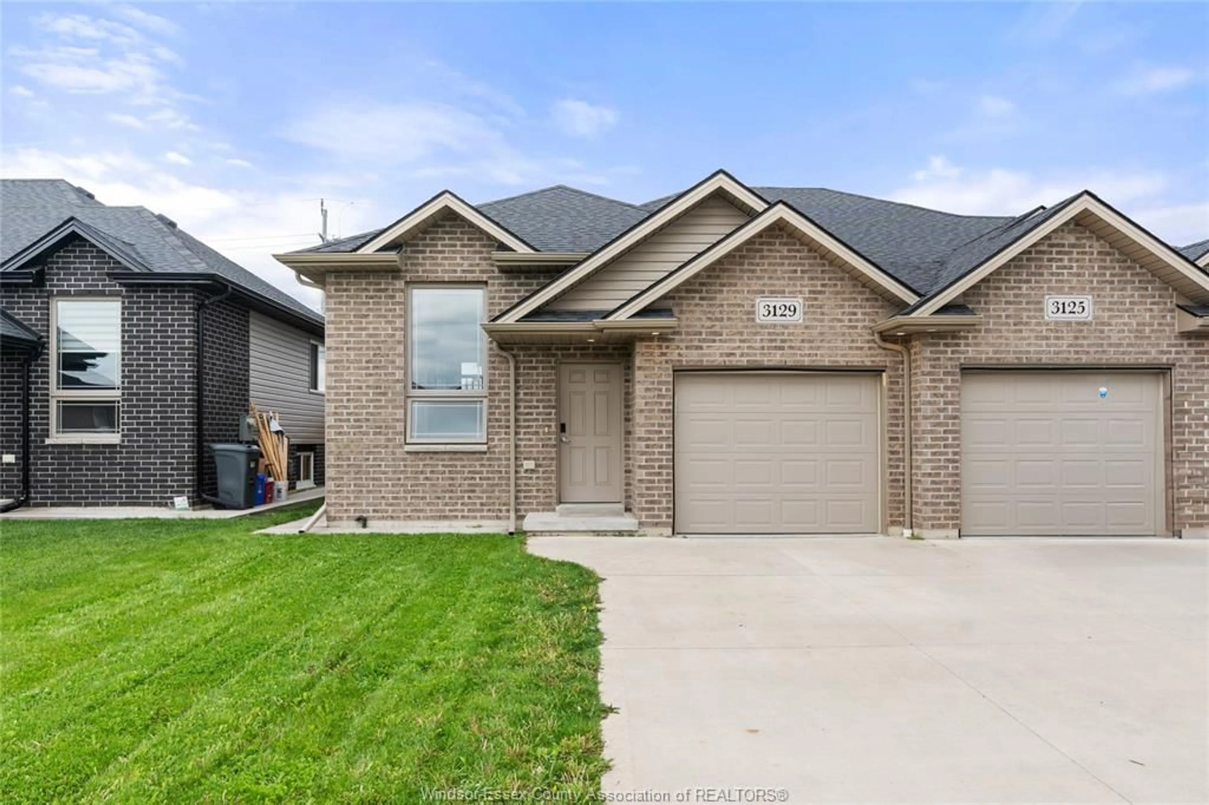 Home with brick exterior material, street for 3129 VIOLA Cres, Windsor Ontario N8N 0A1