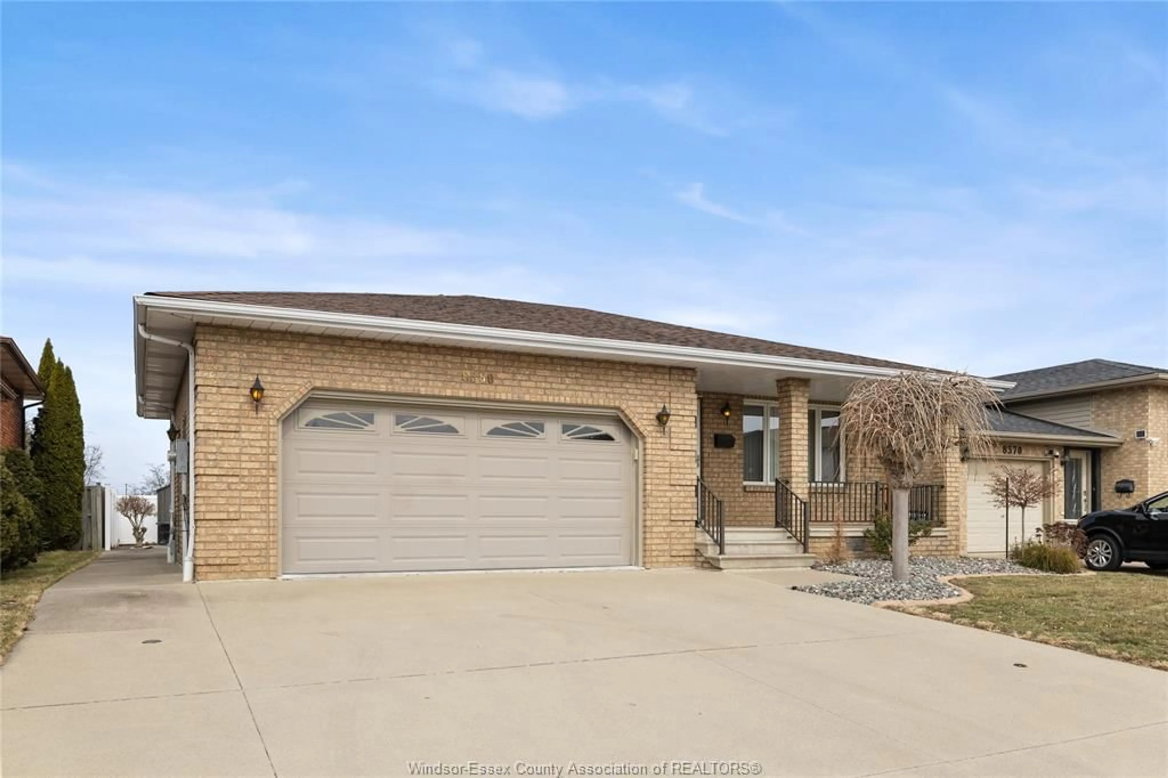 Home with brick exterior material, street for 8358 KINGSTON Cres, Windsor Ontario N8S 4R8