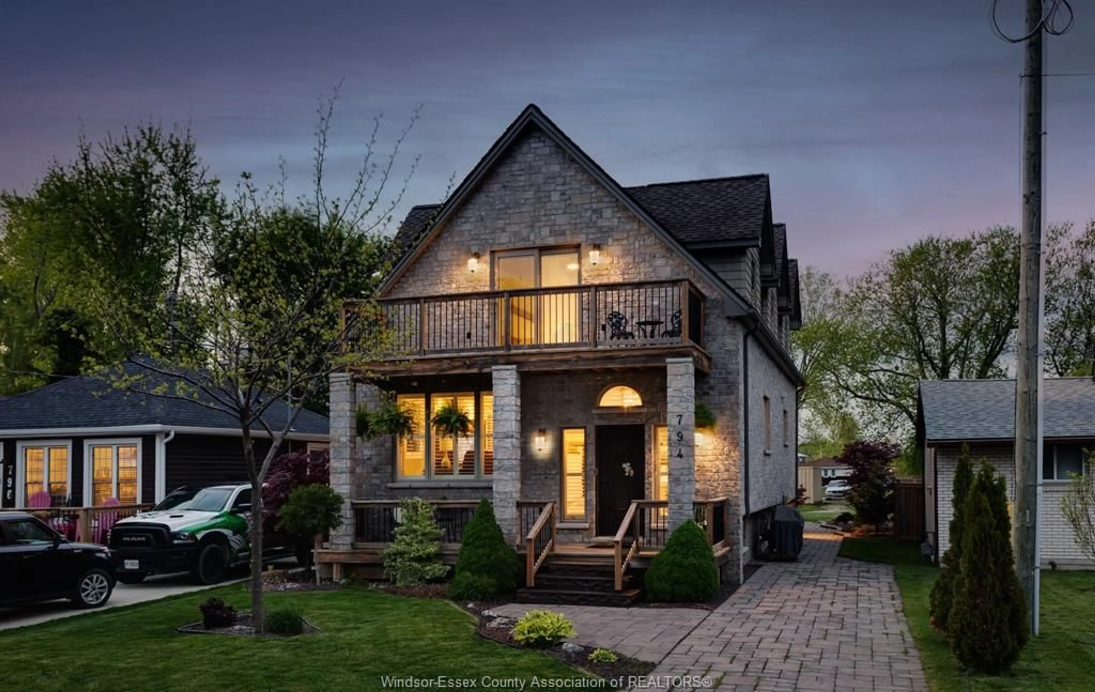 Home with brick exterior material, street for 794 ERIE SHORES, Essex Ontario N0R 1G0
