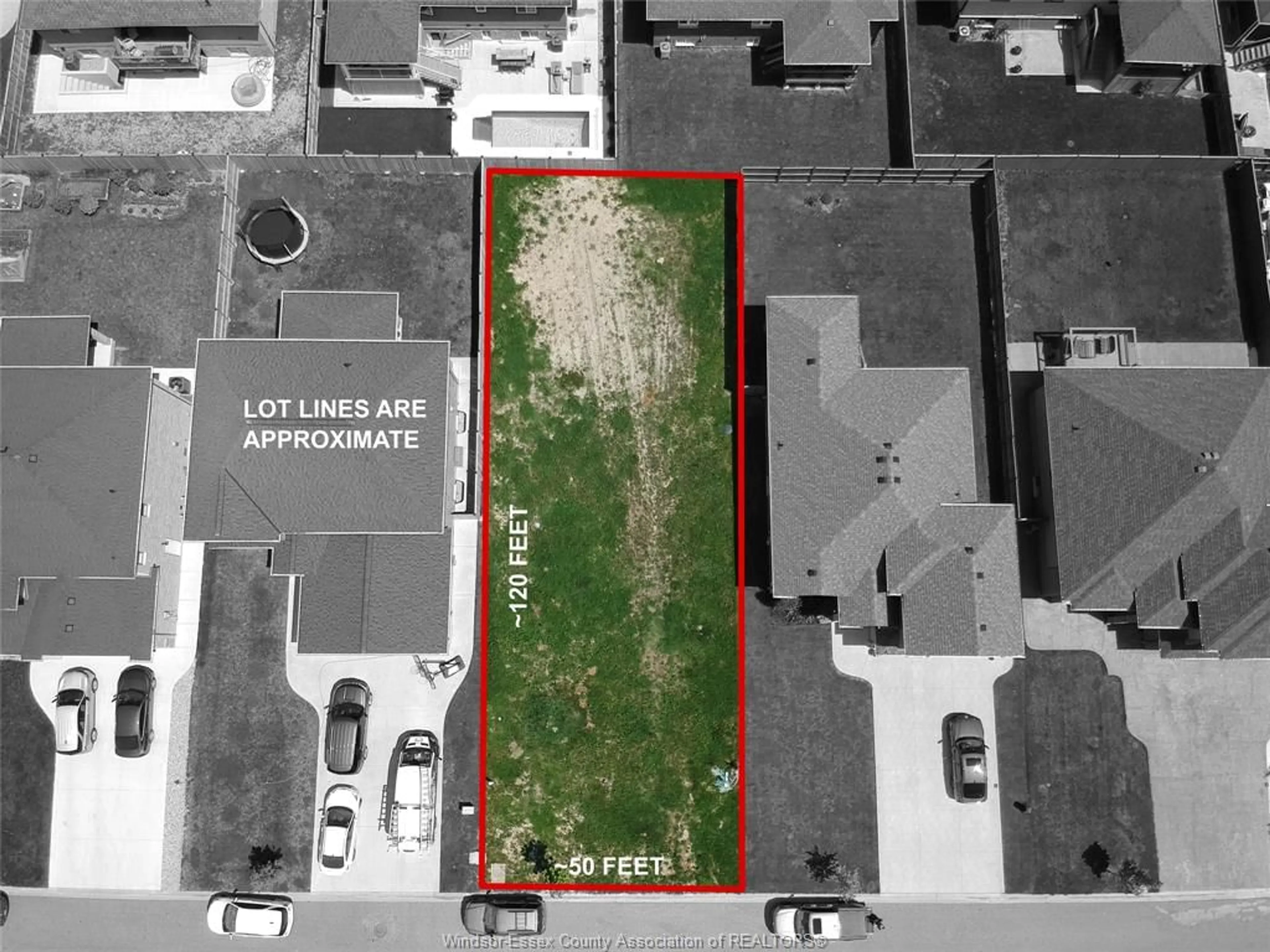 A pic from outside/outdoor area/front of a property/back of a property/a pic from drone, street for Lot 28 Summer St, Belle River Ontario N0R 1A0