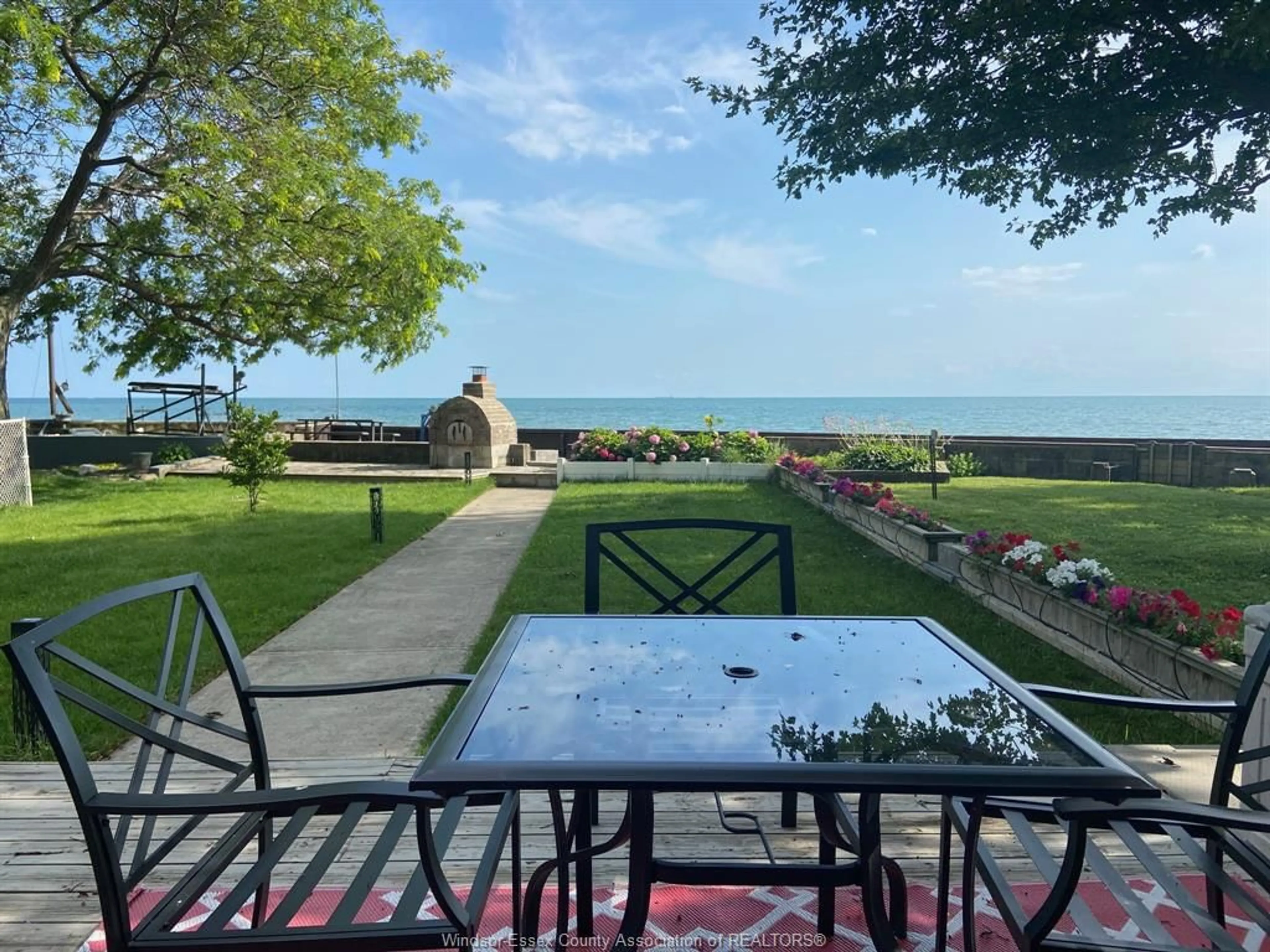 Patio, water/lake/river/ocean view for 515 LYPPS BEACH Rd, Colchester Ontario N0R 1G0
