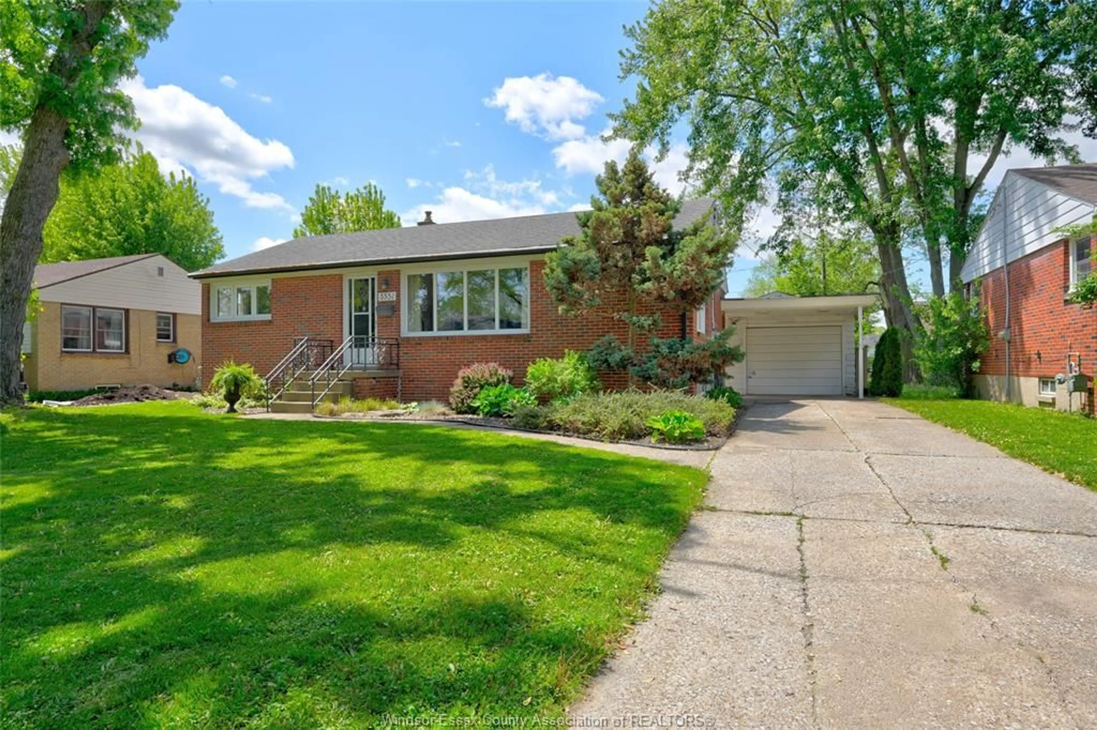 Home with brick exterior material, street for 3551 DANDURAND, Windsor Ontario N9E 2G2