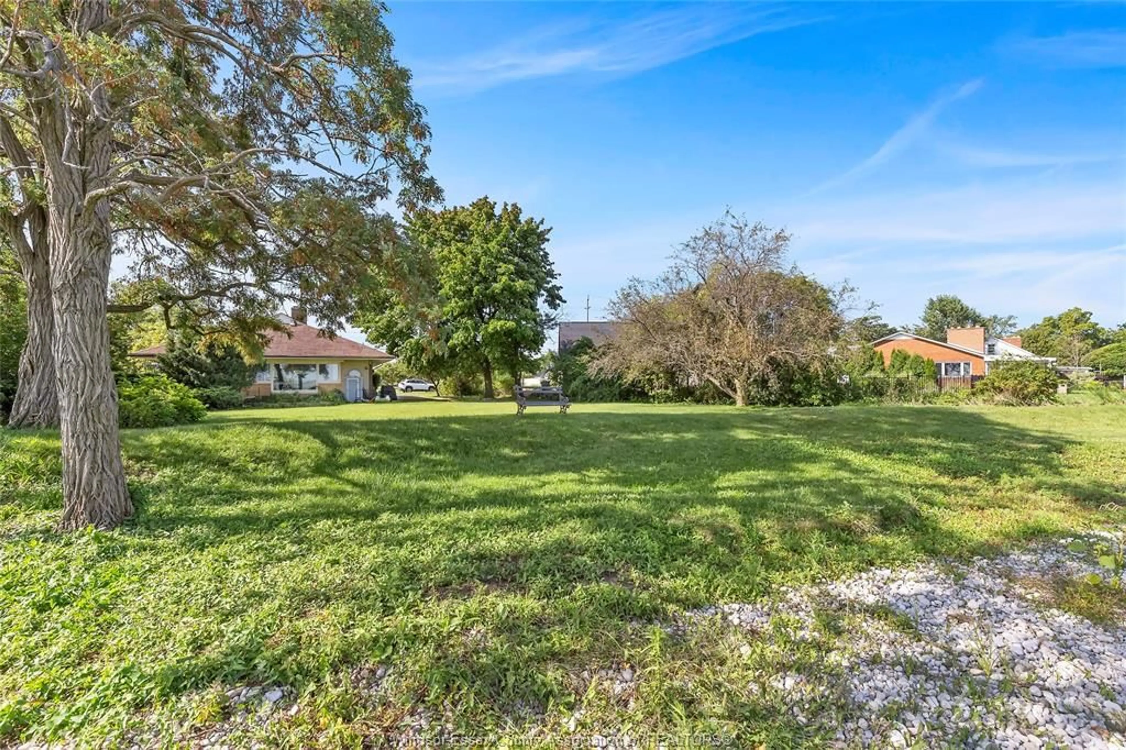 A pic from outside/outdoor area/front of a property/back of a property/a pic from drone, water/lake/river/ocean view for 11280 RIVERSIDE Dr, Windsor Ontario N8P 1A4