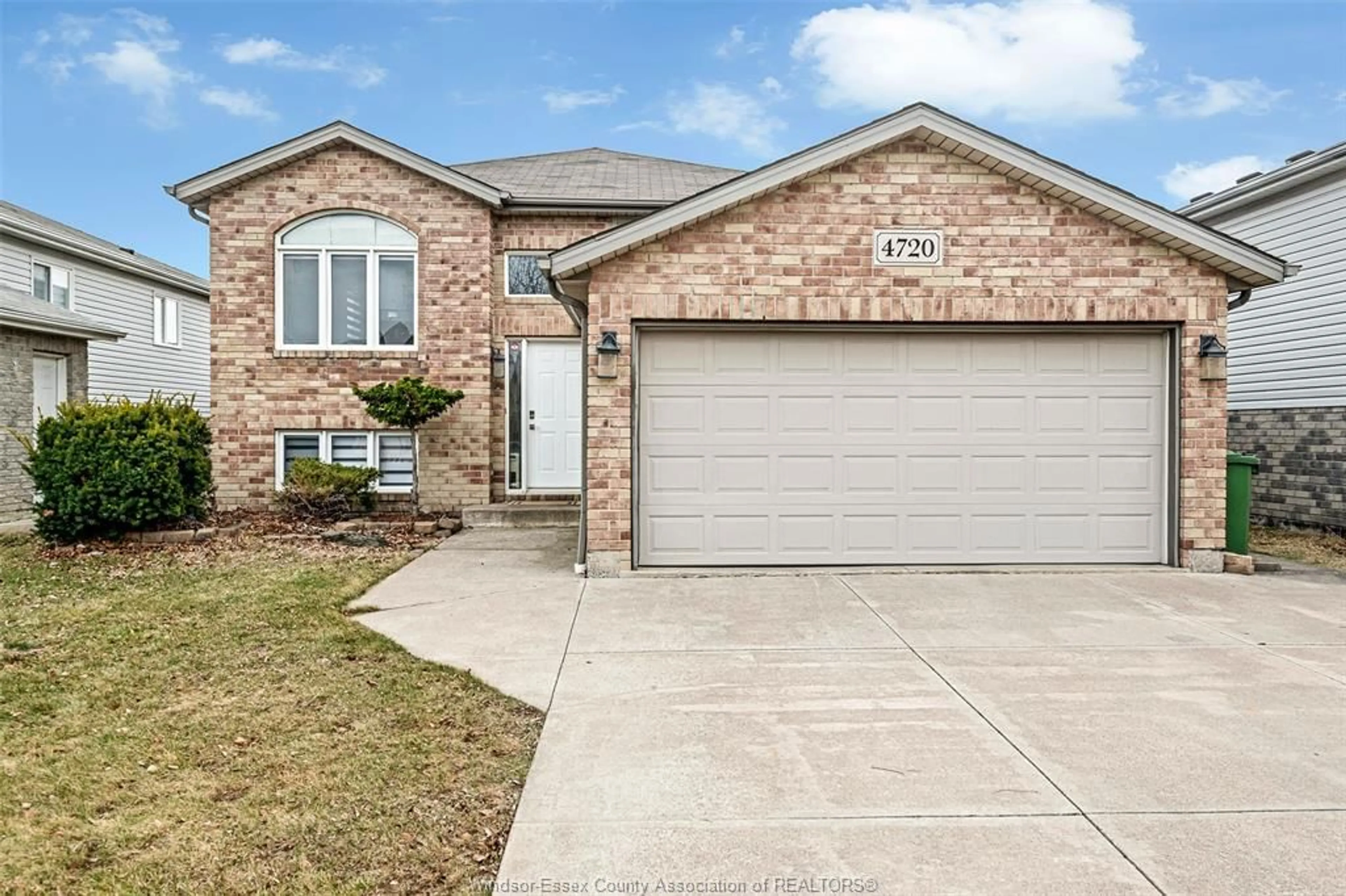Home with brick exterior material, street for 4720 WHITEFISH Cres, Windsor Ontario N9G 3E1