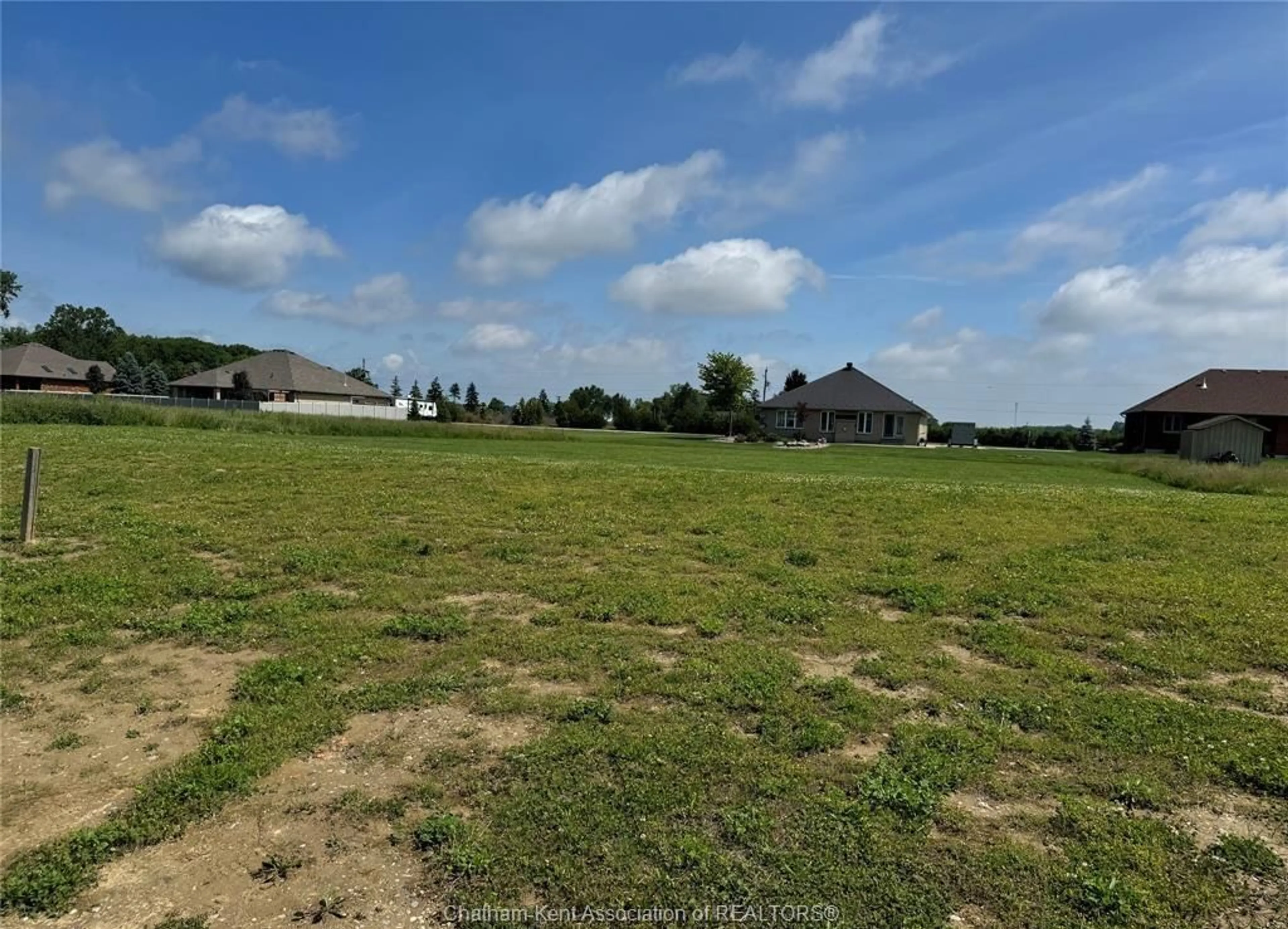 A pic from outside/outdoor area/front of a property/back of a property/a pic from drone, unknown for Lot 32 Tyler Dr, Port Lambton Ontario N0P 2B0