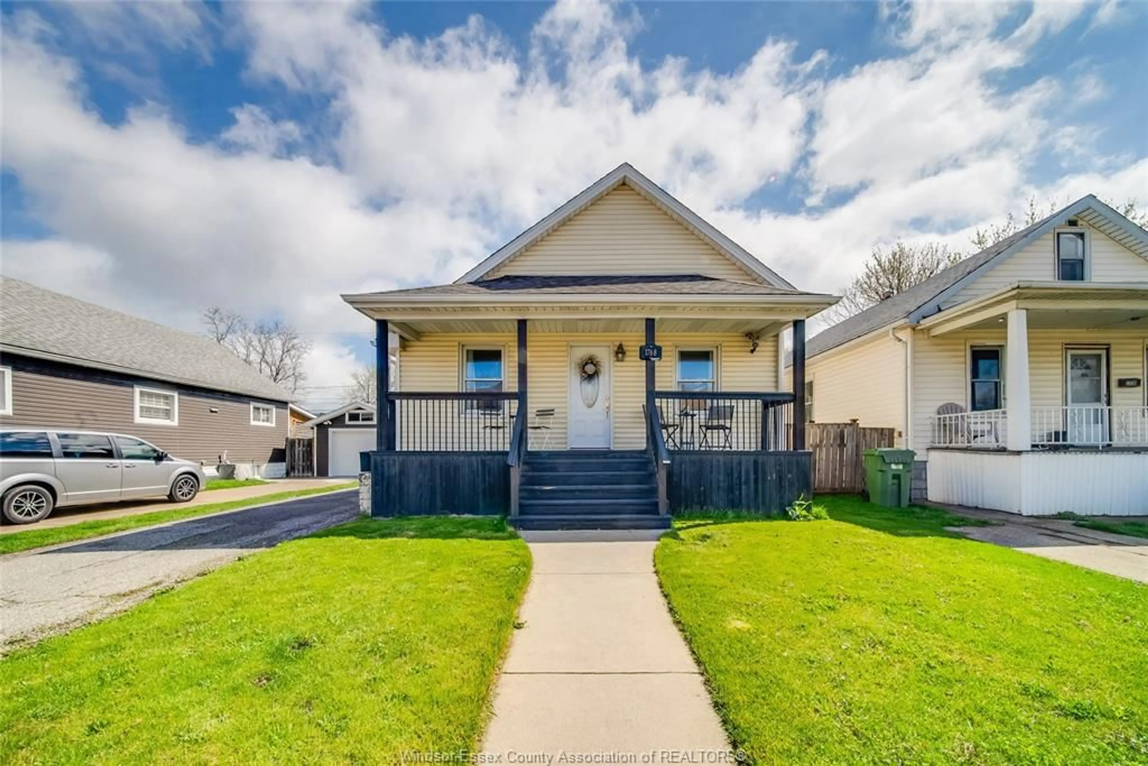 Home with vinyl exterior material, street for 1768 DROUILLARD Rd, Windsor Ontario N8Y 2S5