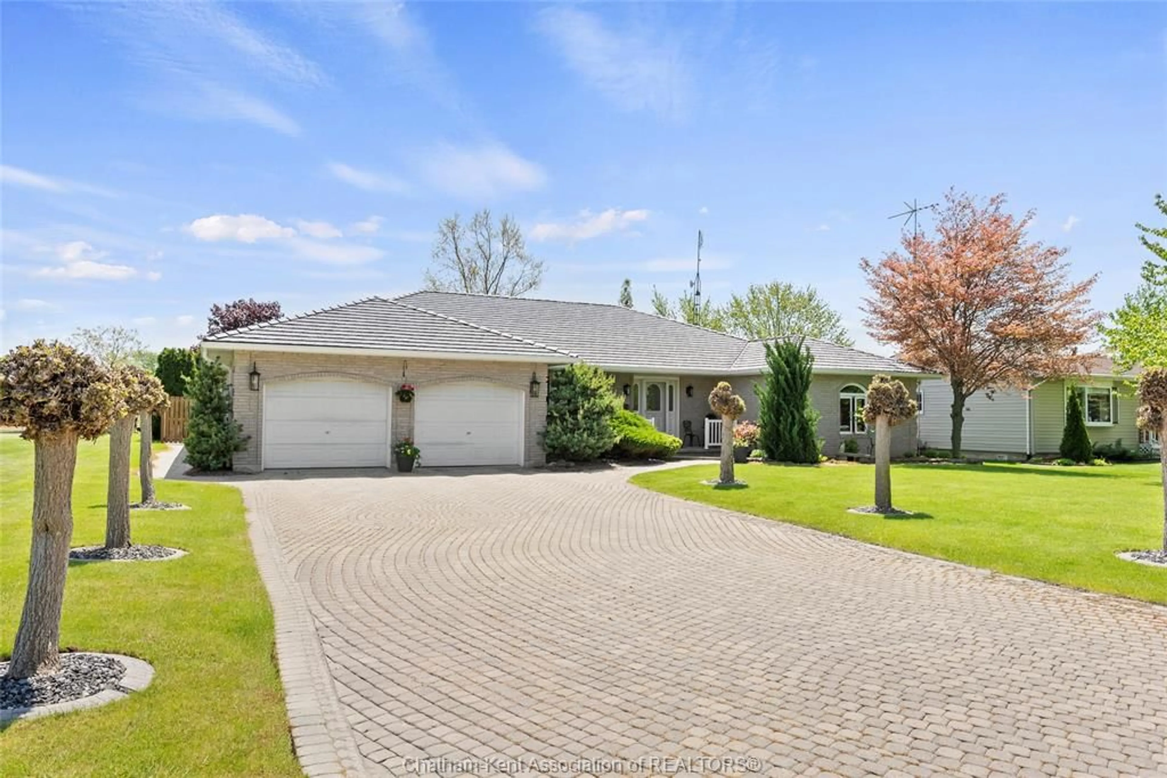 Home with brick exterior material, street for 19 Campbell St, Merlin Ontario N0P 1W0