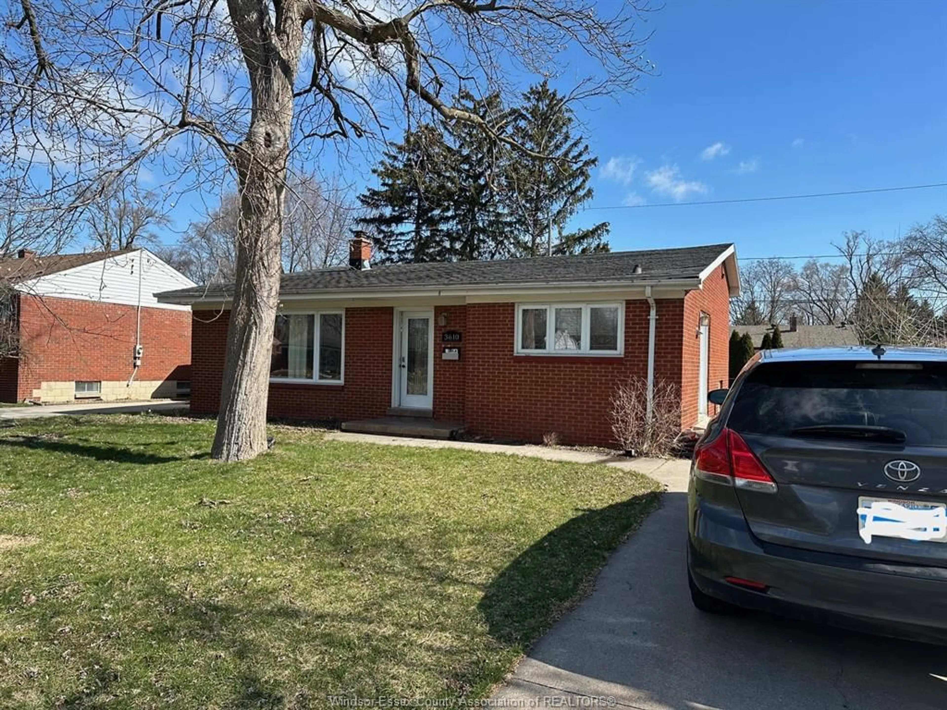 Home with brick exterior material, street for 3610 Woodland, Windsor Ontario N9E 1Z8