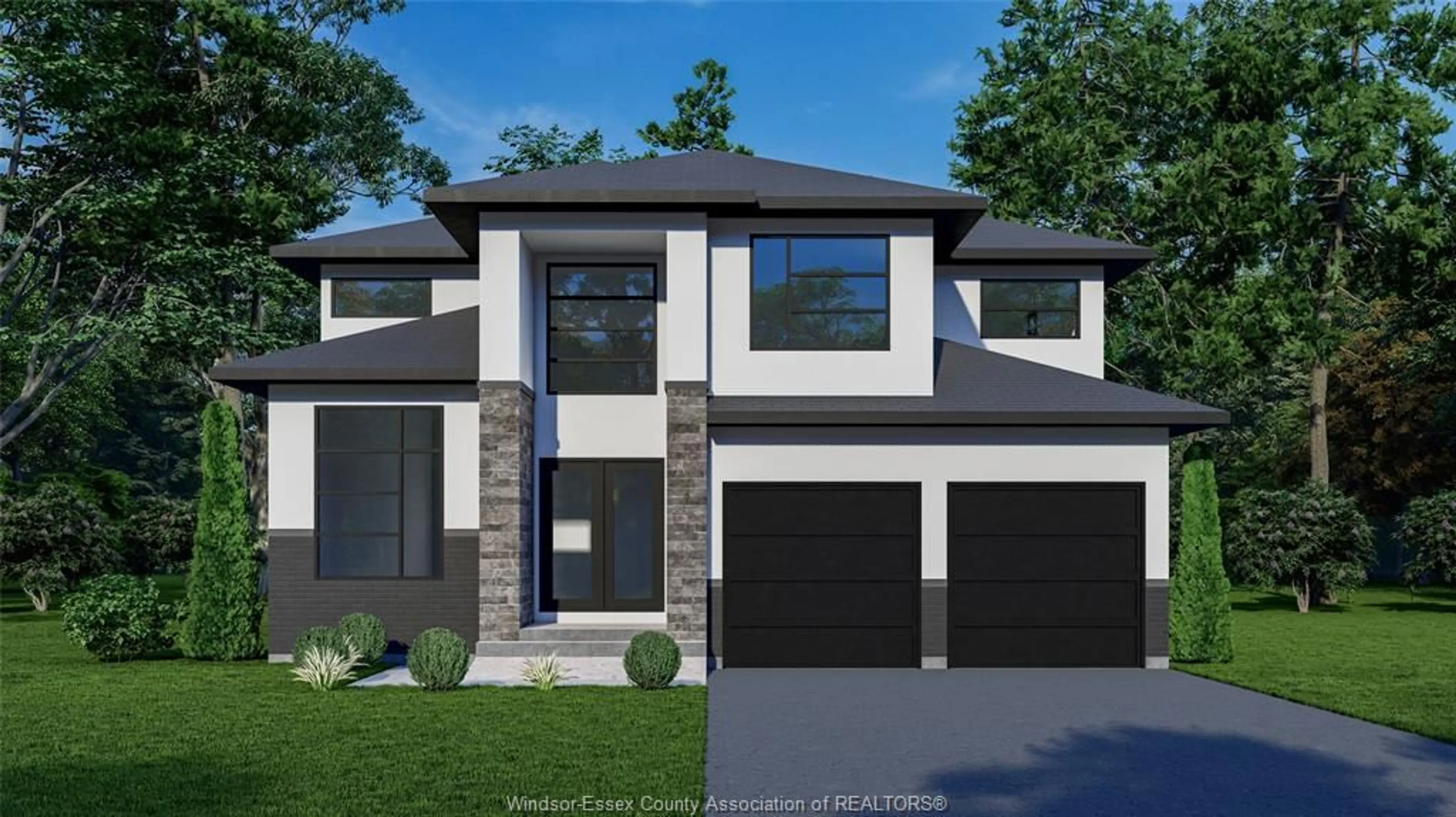 Home with brick exterior material, street for 267 JOAN FLOOD Dr, Essex Ontario N8M 3E9