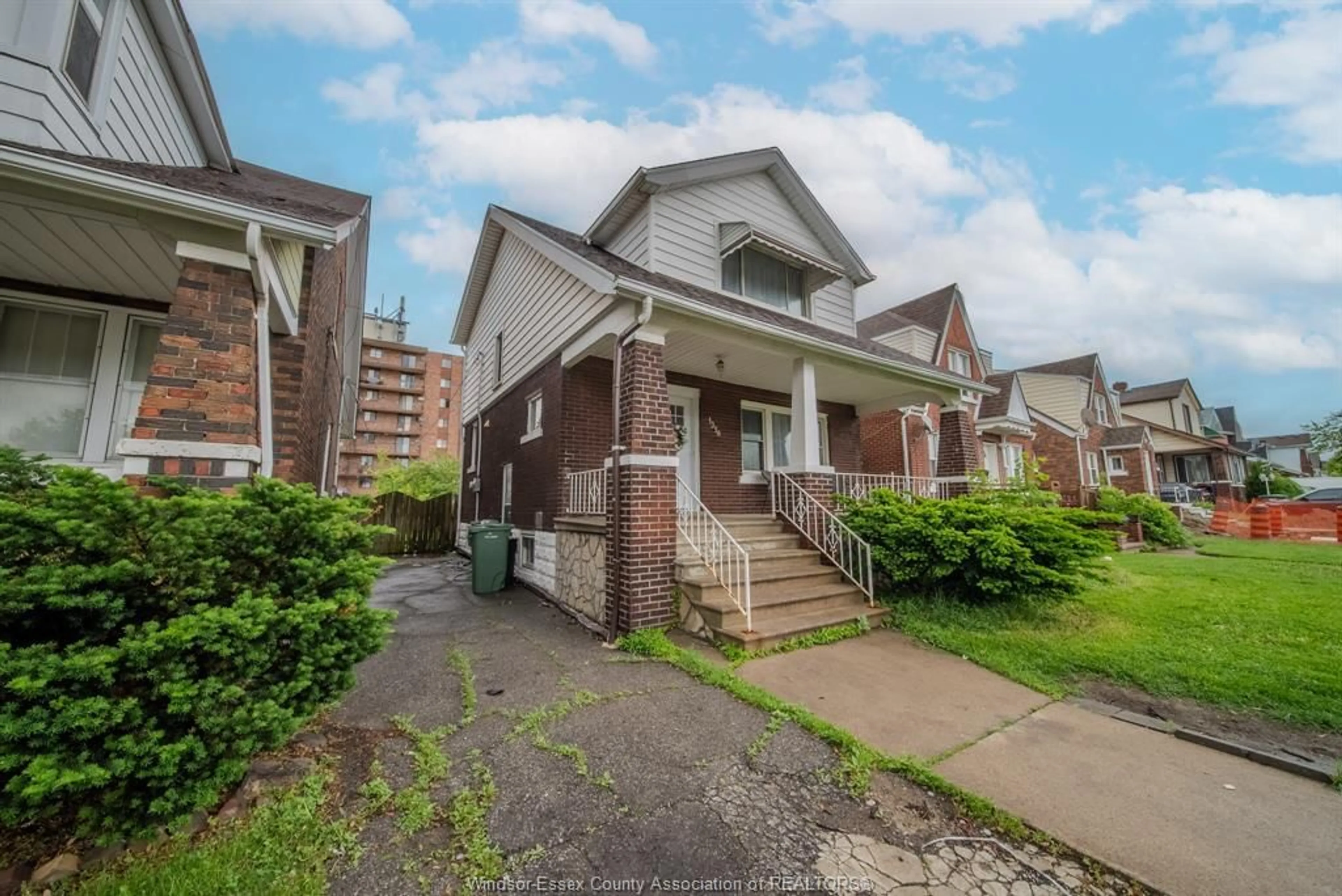 Home with brick exterior material, street for 1356 PARENT Ave, Windsor Ontario N8X 4J3