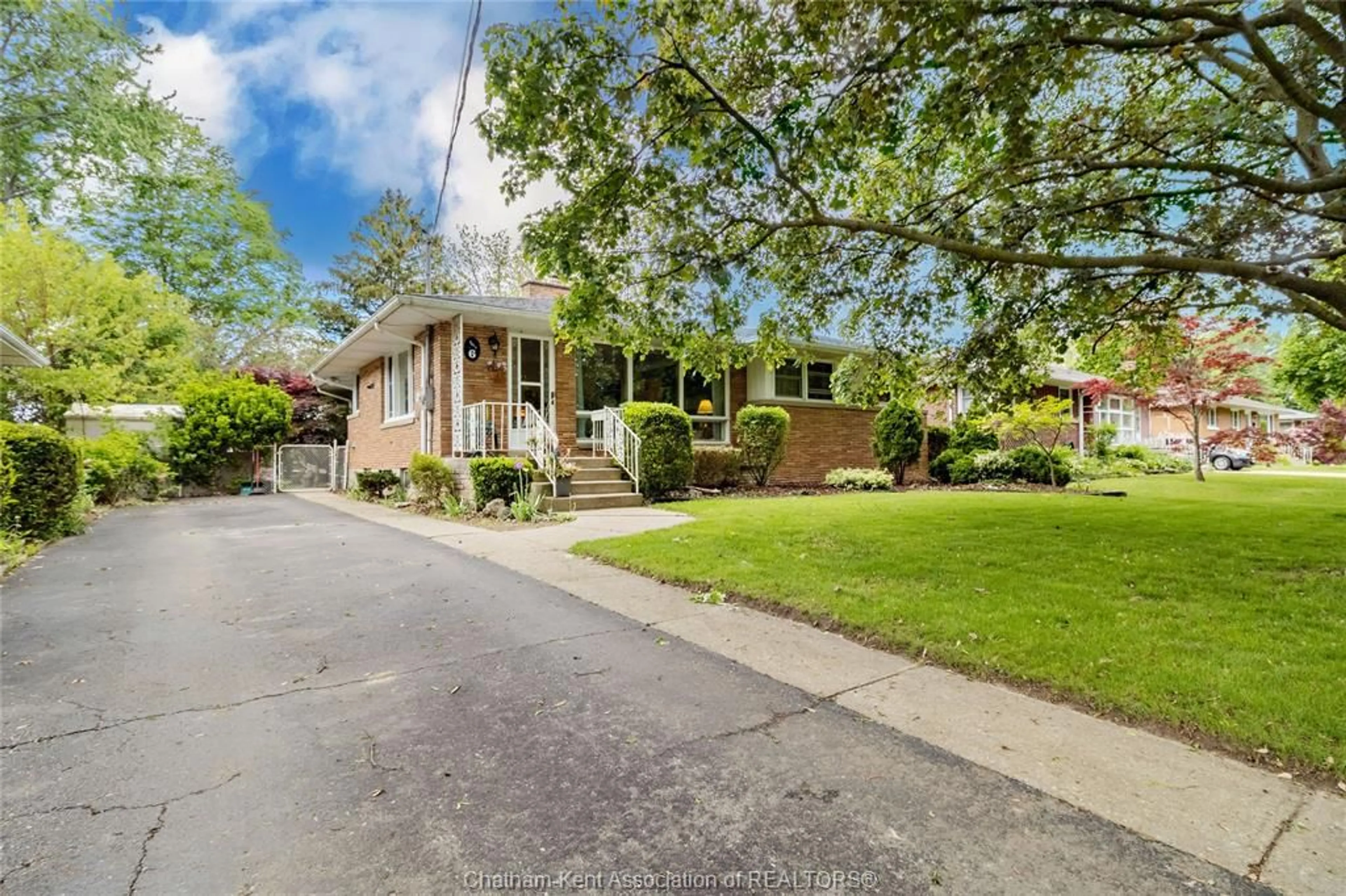 Home with brick exterior material, street for 6 Craven Dr, Chatham Ontario N7L 3T8