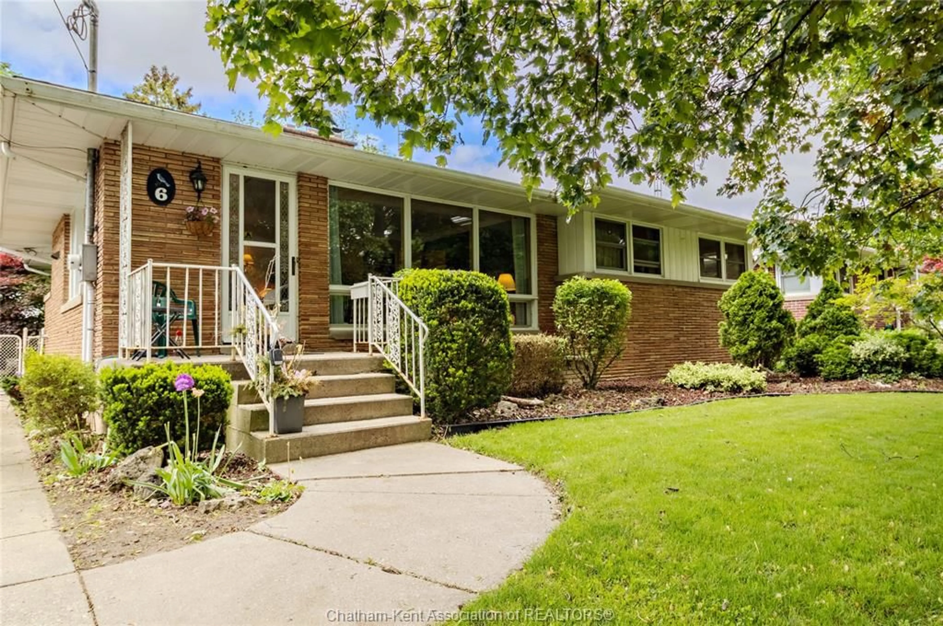 Home with brick exterior material, street for 6 Craven Dr, Chatham Ontario N7L 3T8