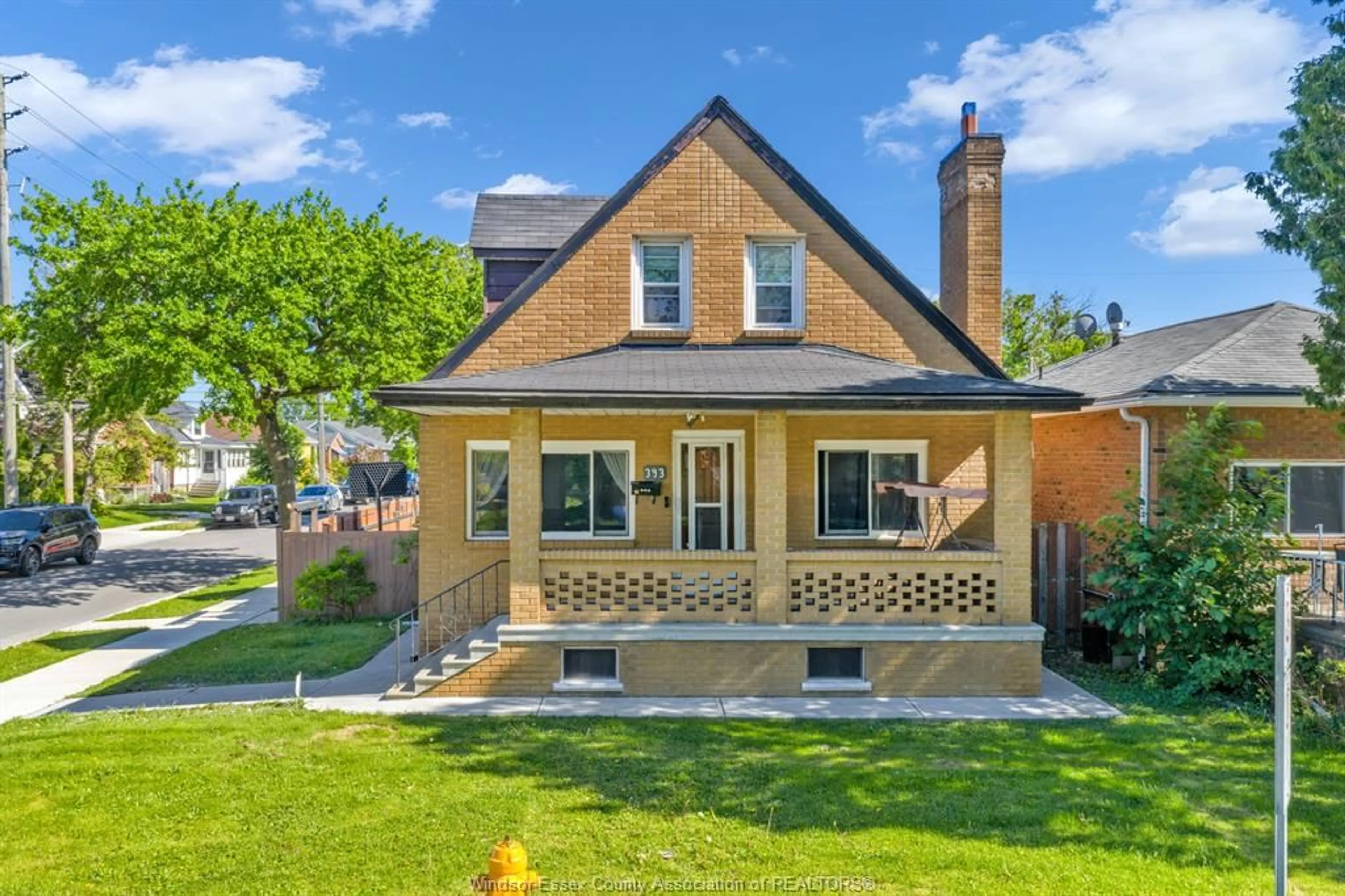 Home with brick exterior material, street for 393 LOGAN Ave, Windsor Ontario N8X 2V1