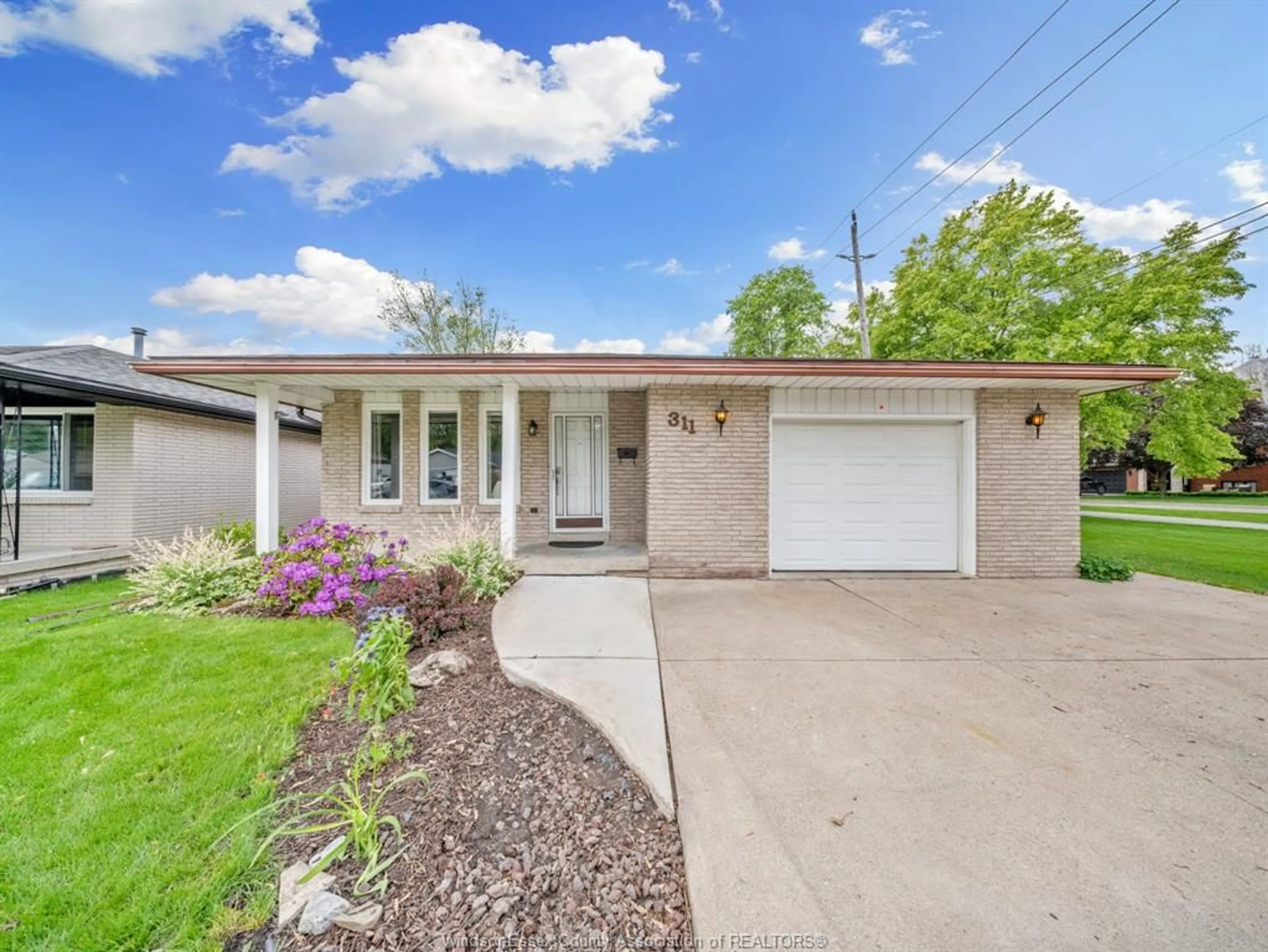 Home with brick exterior material, street for 311 DIEPPE St, Windsor Ontario N8S 3V3