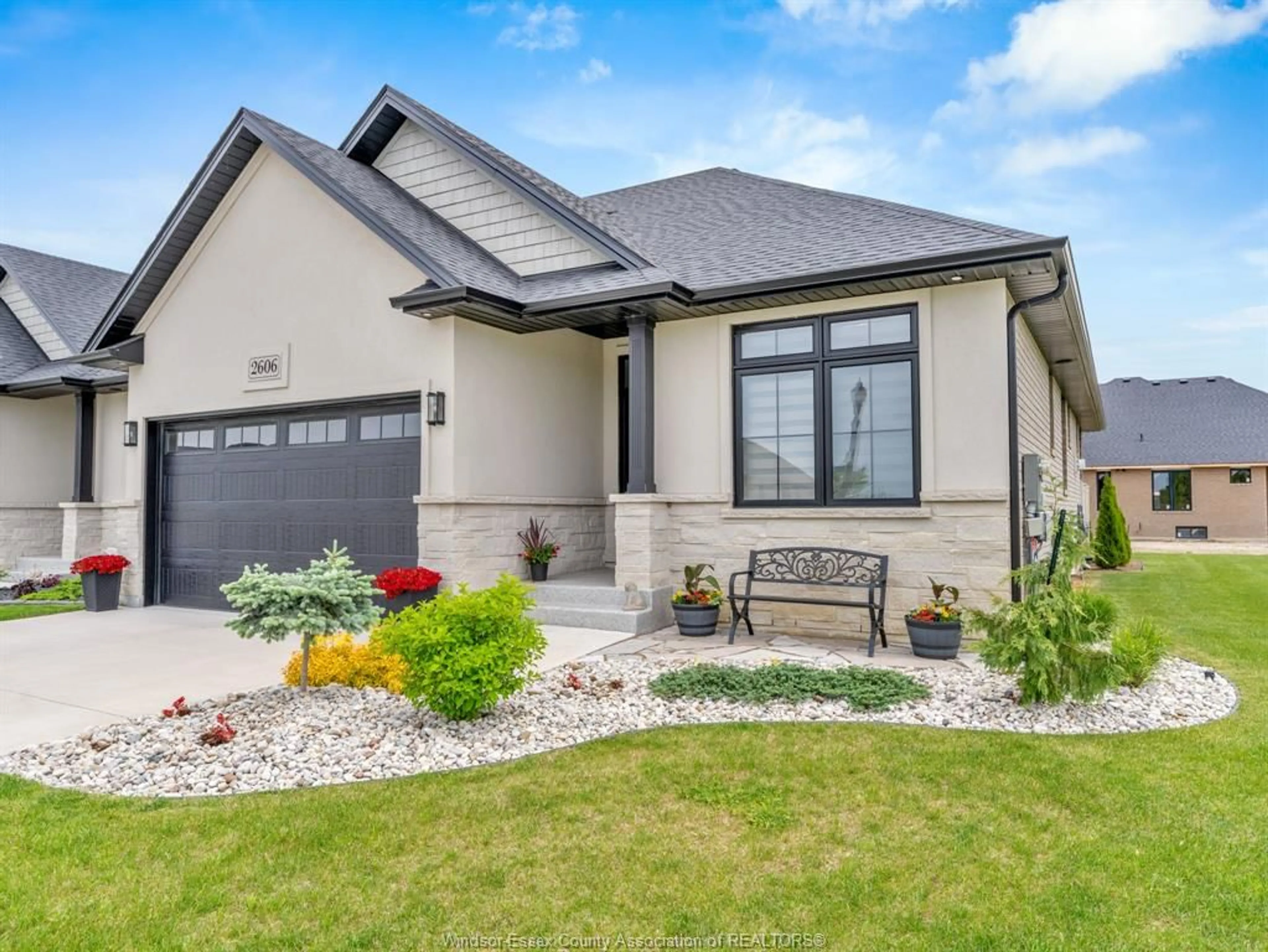 Home with brick exterior material, street for 2606 Clearwater, Windsor Ontario N8P 0G3