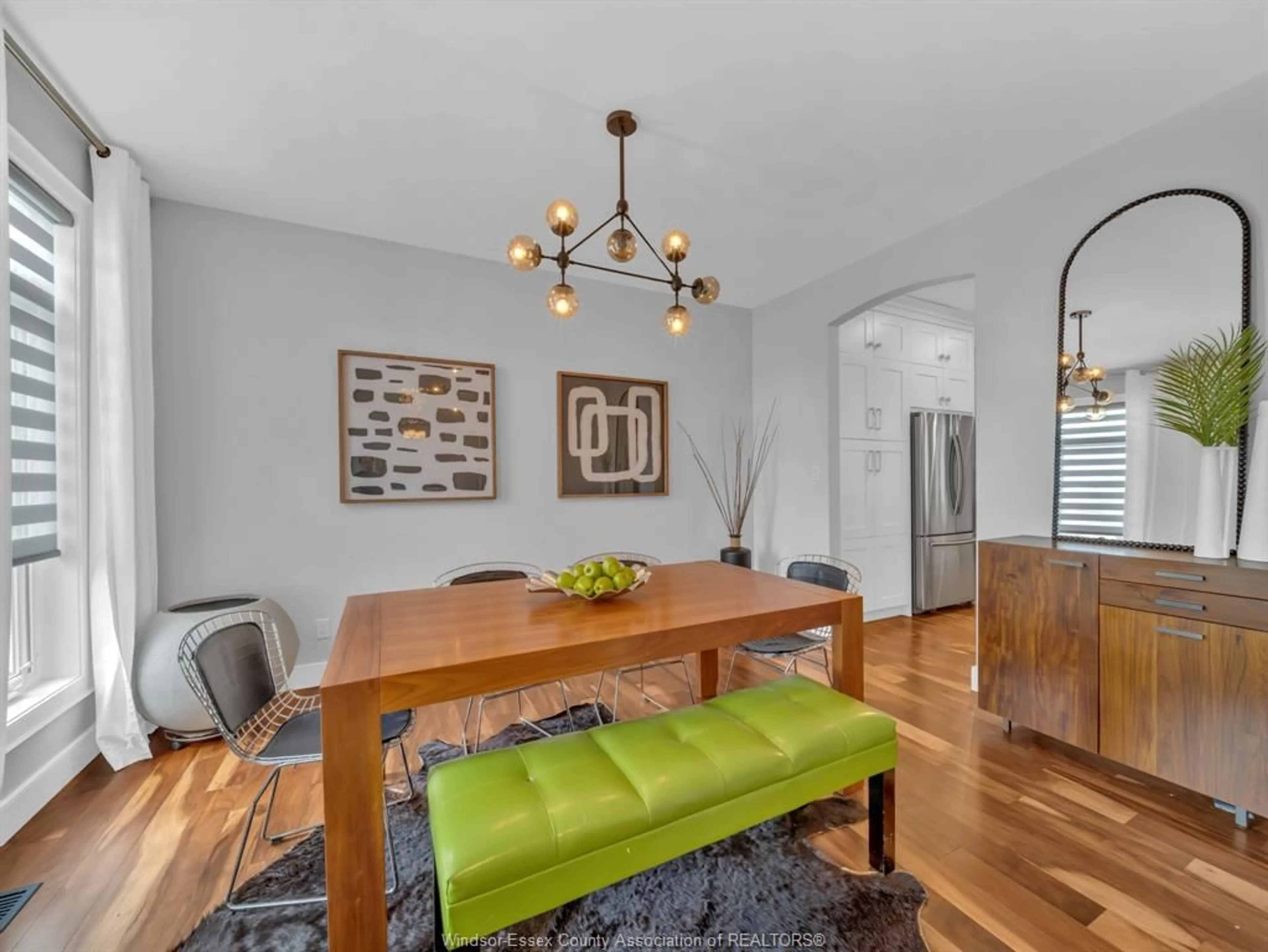 Dining room, wood/laminate floor for 1083 REGENCY Cres, Lakeshore Ontario N0R 1A0