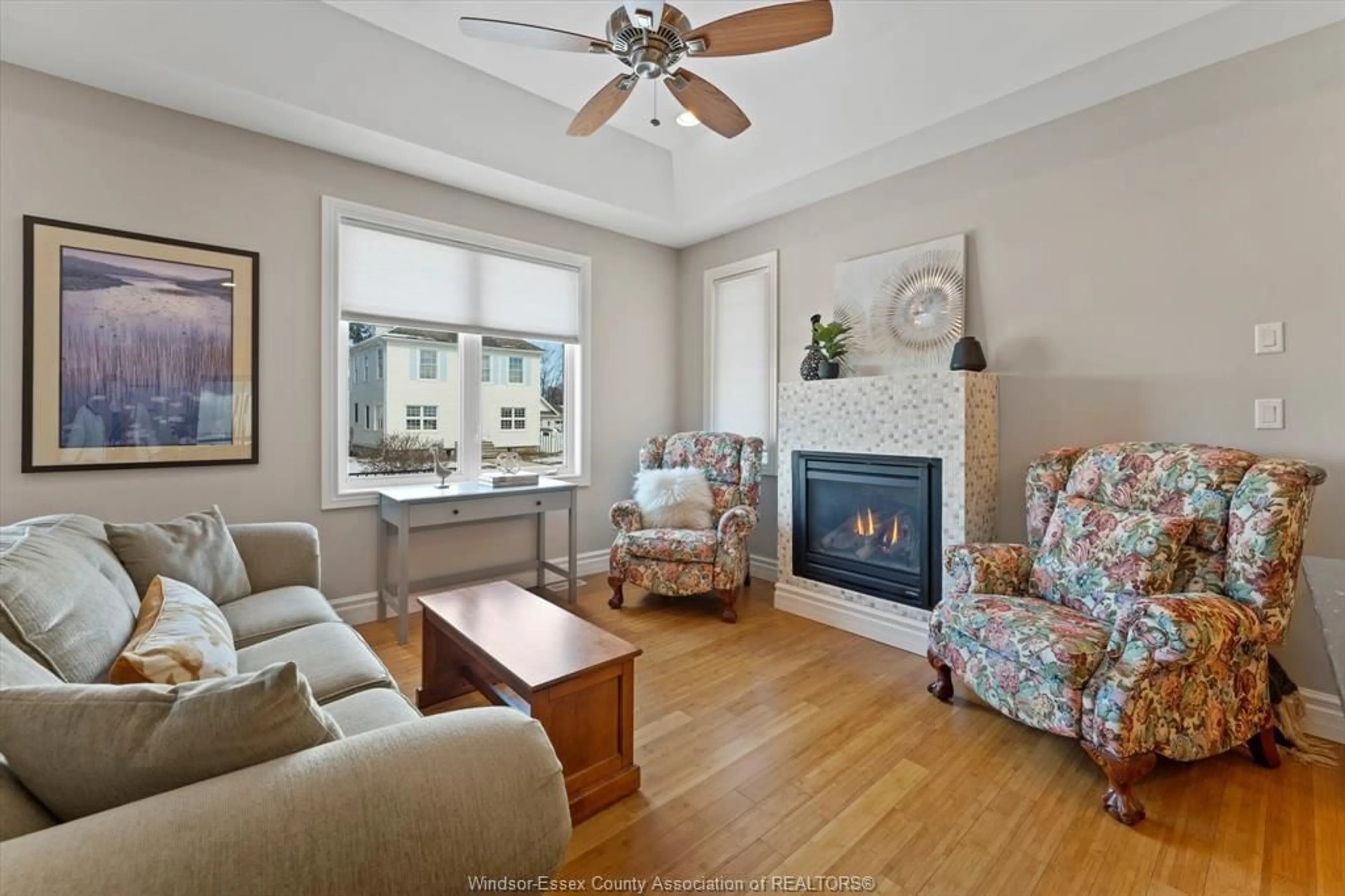 Living room with furniture, unknown for 30 METTAWAS Lane, Kingsville Ontario N9Y 0A2