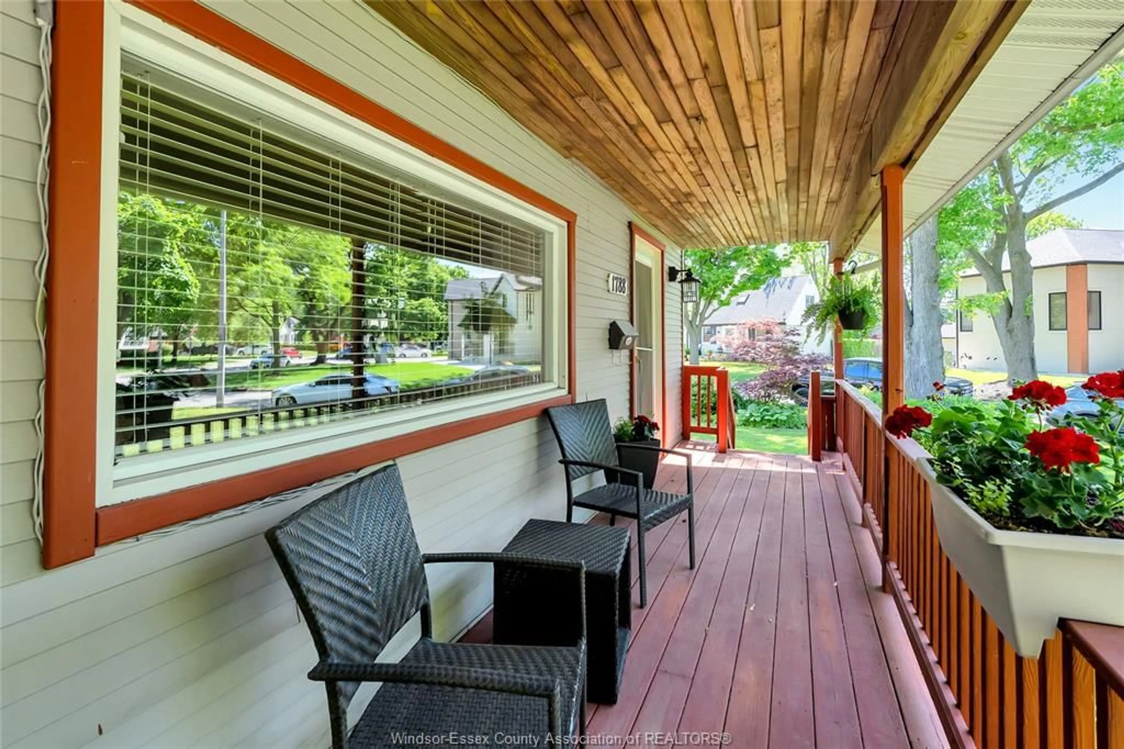 Patio, street for 1786-88 Durham Pl, Windsor Ontario N8W 2Z9