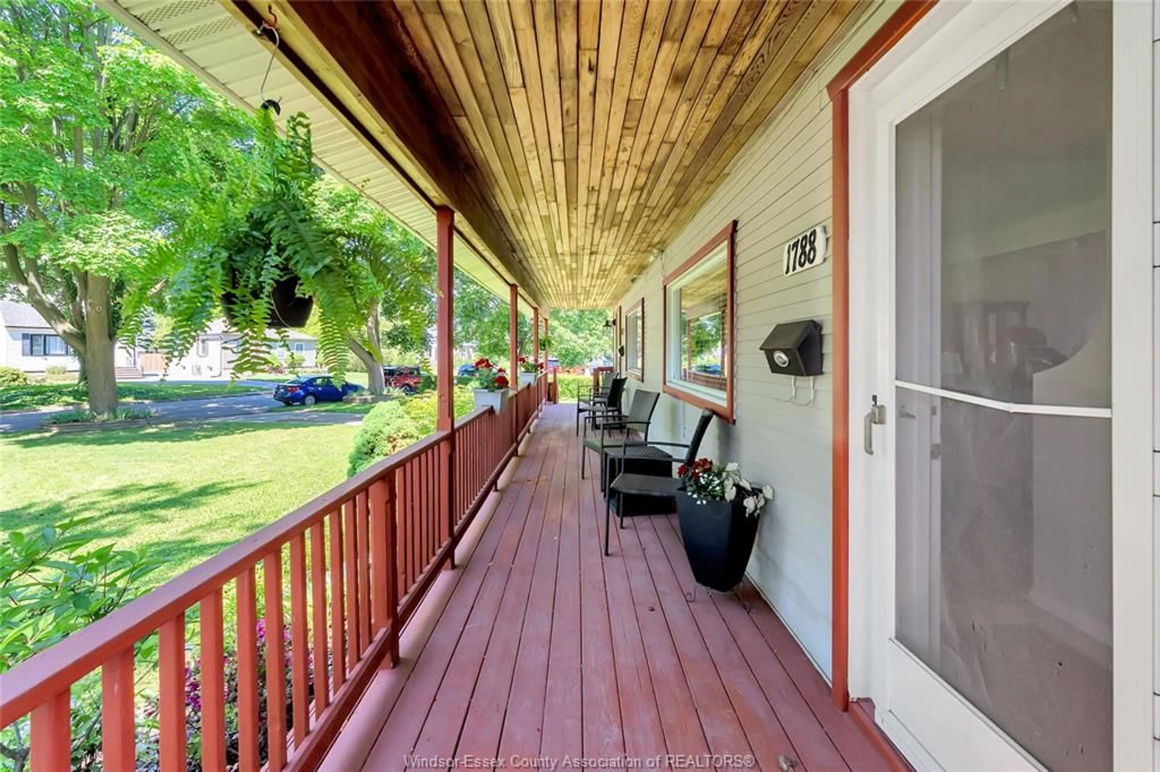 Patio, street for 1786-88 Durham Pl, Windsor Ontario N8W 2Z9
