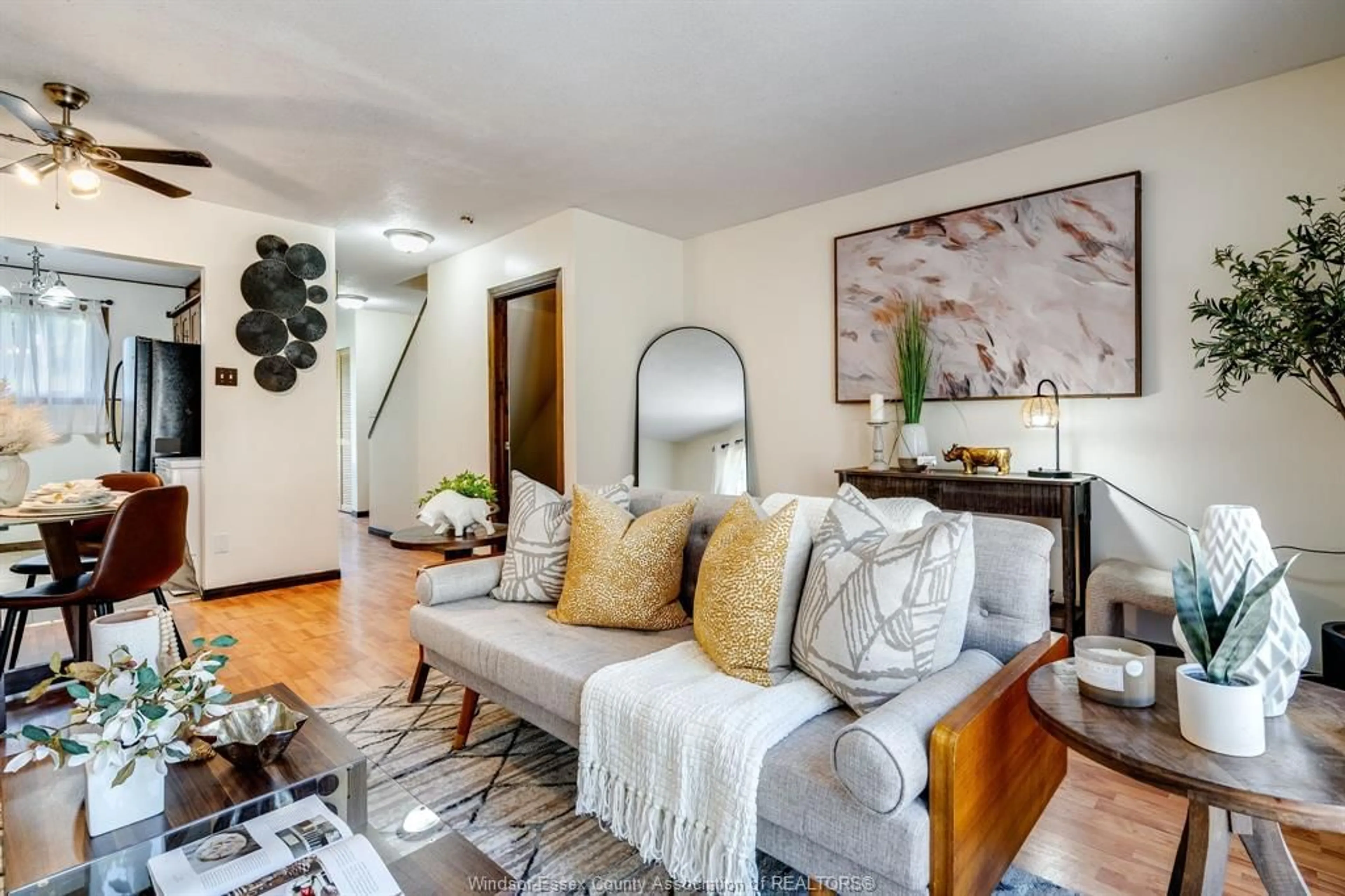 Living room with furniture, unknown for 6712 Roseville Garden Drive, Windsor Ontario N8T 1J2