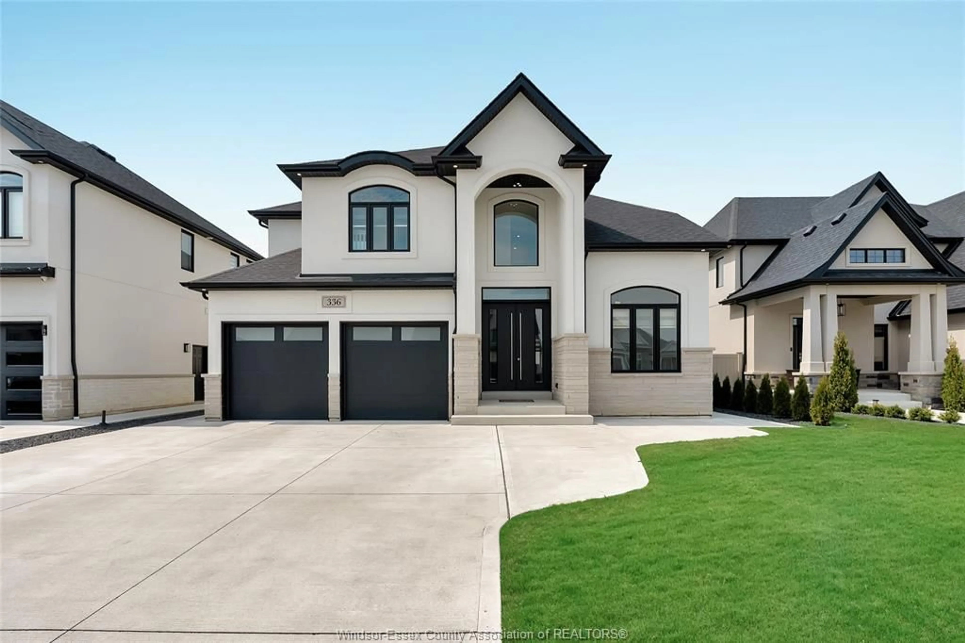 Home with brick exterior material, street for 336 CHRISTINE Ave, Belle River Ontario N8L 0P7