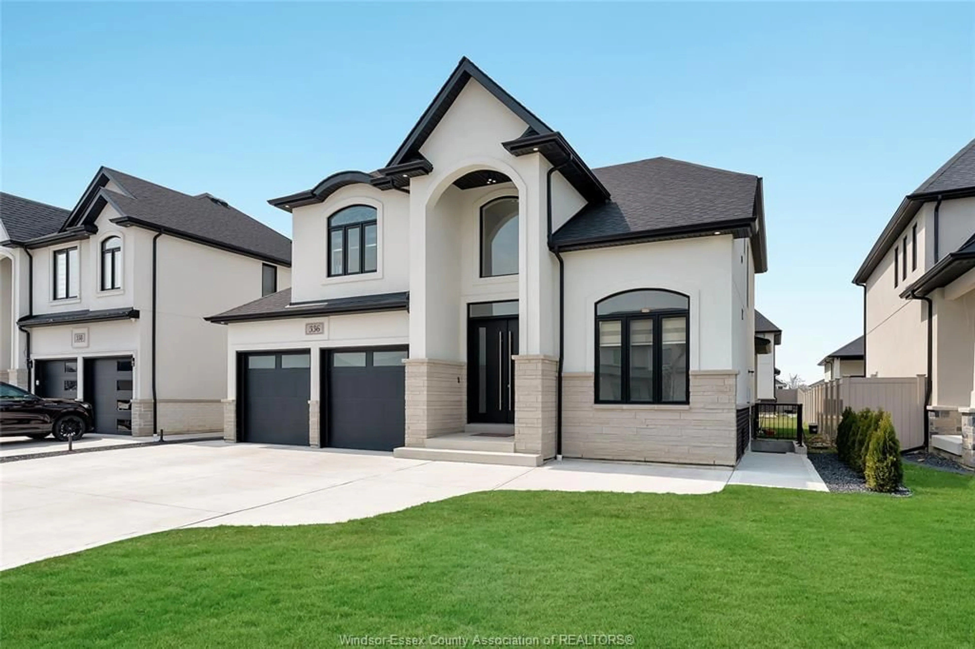 Home with brick exterior material, street for 336 CHRISTINE Ave, Belle River Ontario N8L 0P7