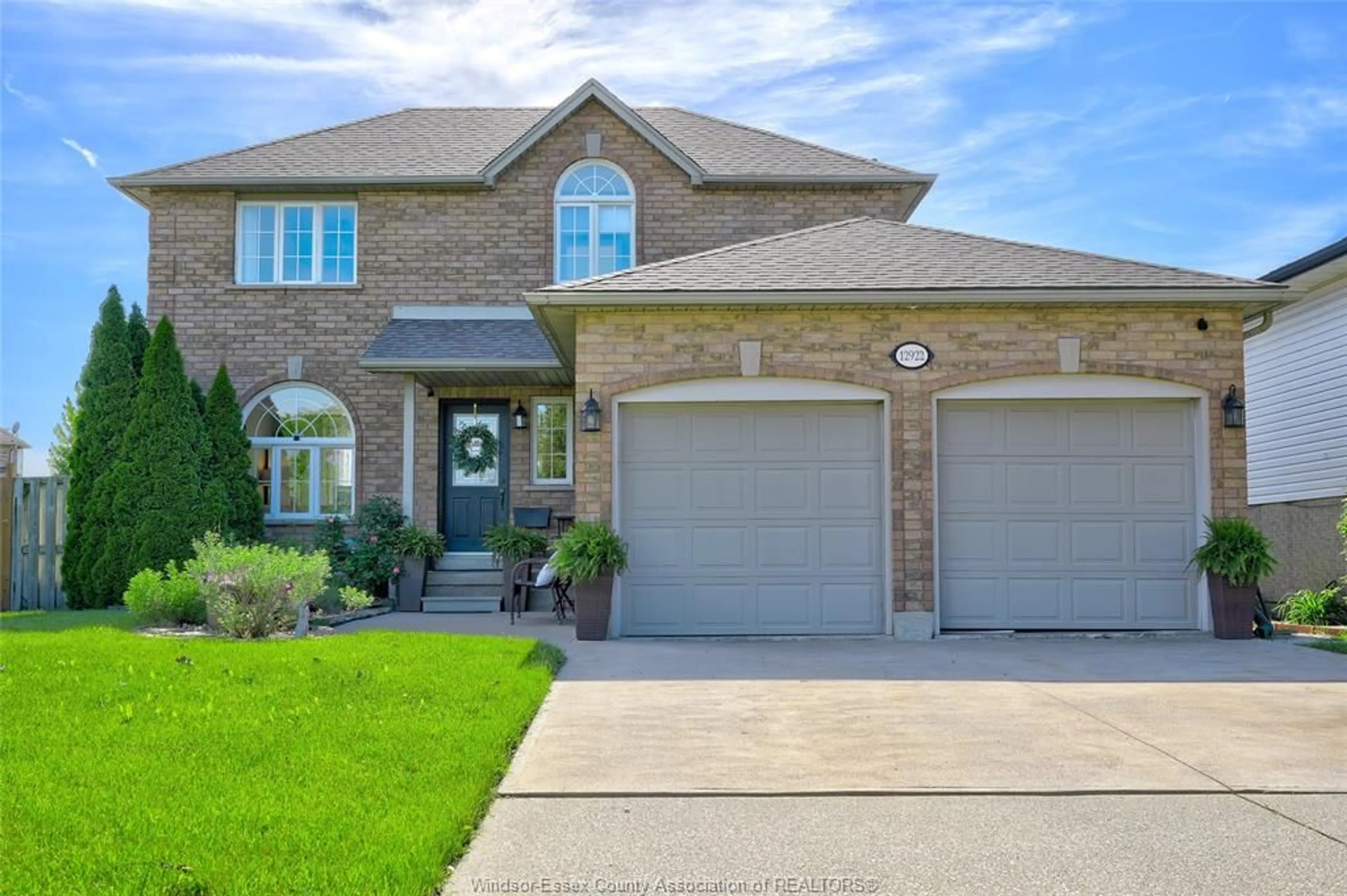Home with brick exterior material, street for 12922 LEMIRE St, Tecumseh Ontario N8N 4W1