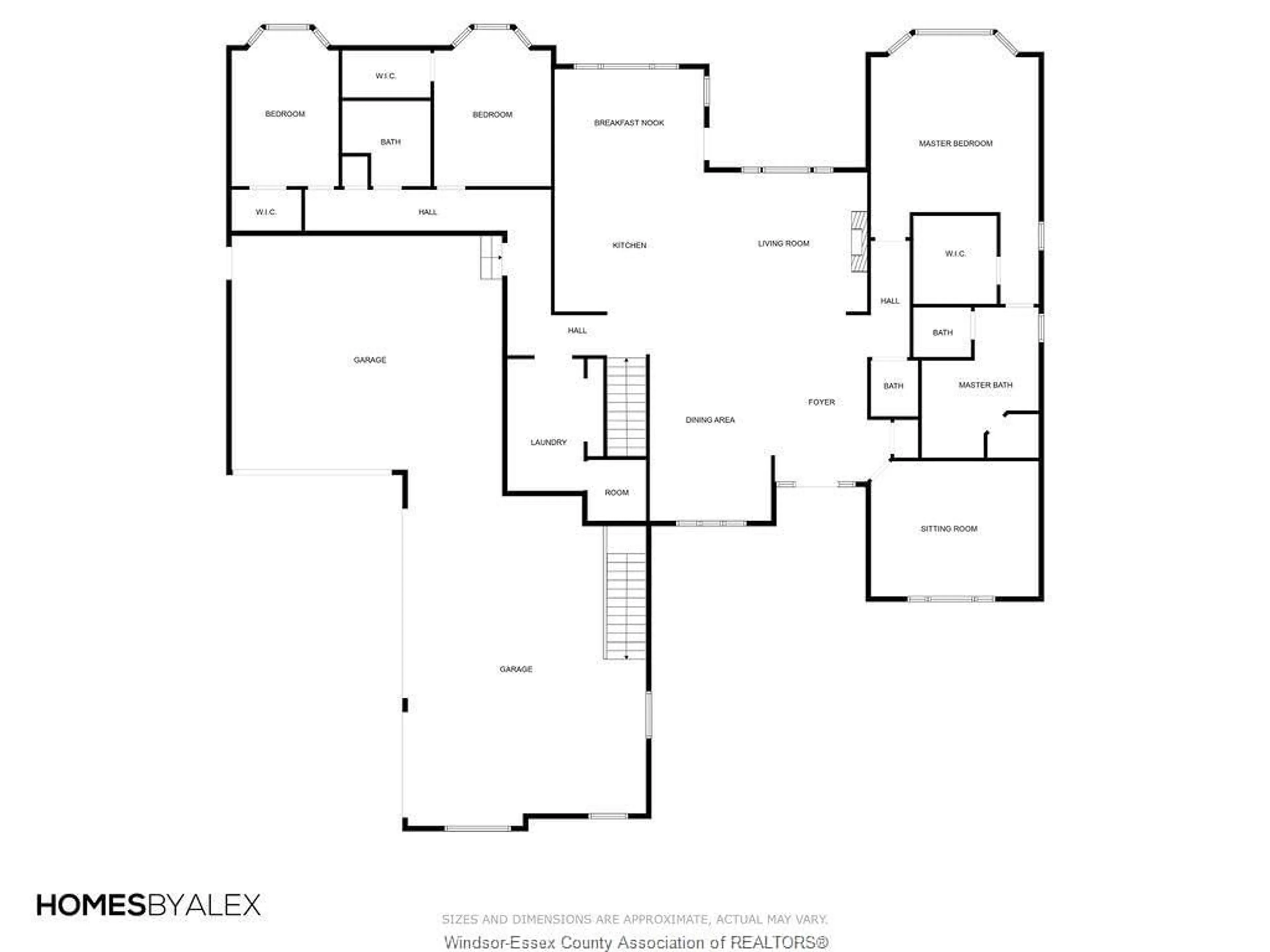 Floor plan for 12471 RIVERSIDE Dr, Tecumseh Ontario N8N 1A5