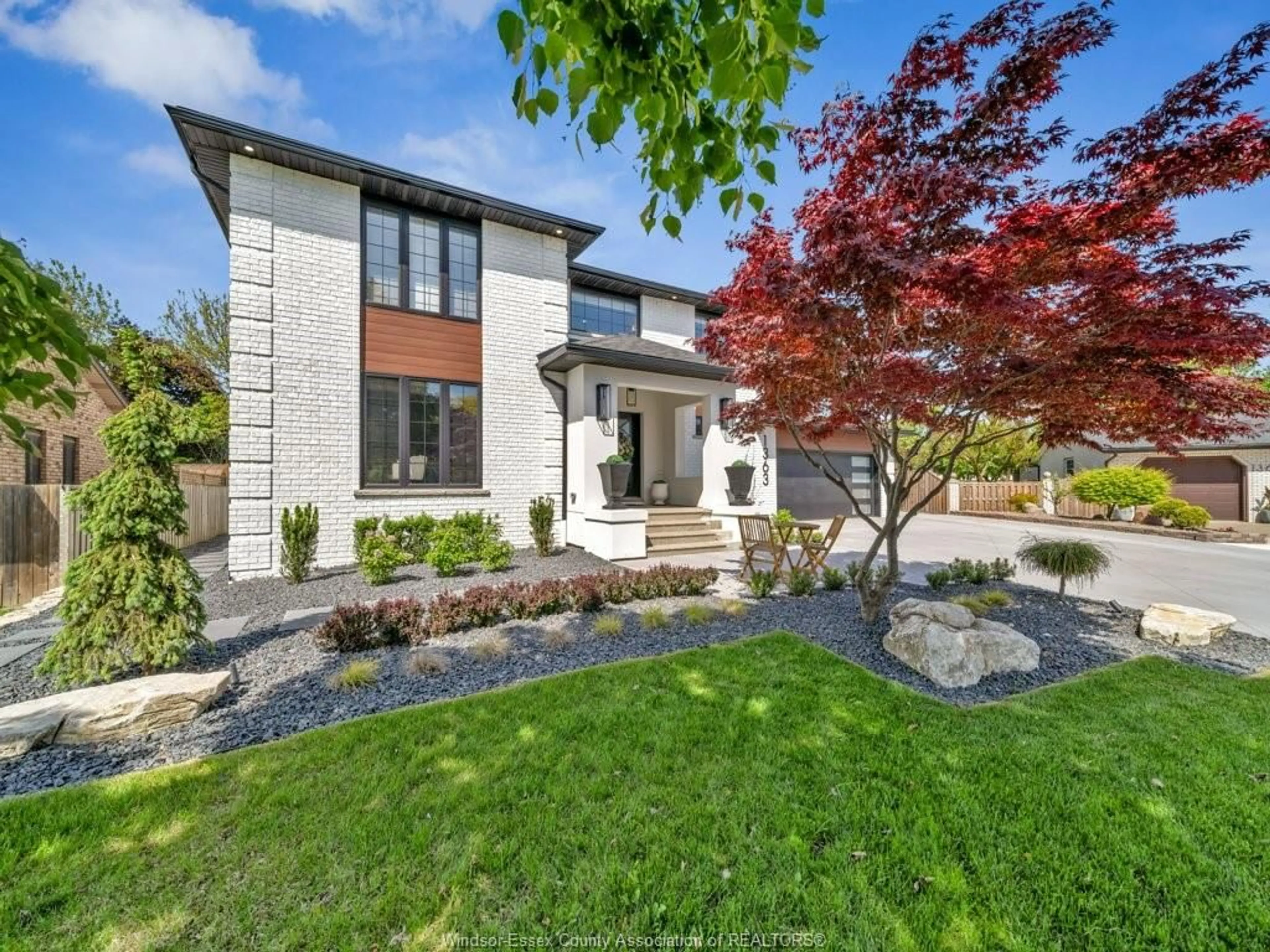 Home with brick exterior material, street for 1363 HARVEST BEND Rd, LaSalle Ontario N9H 2B5