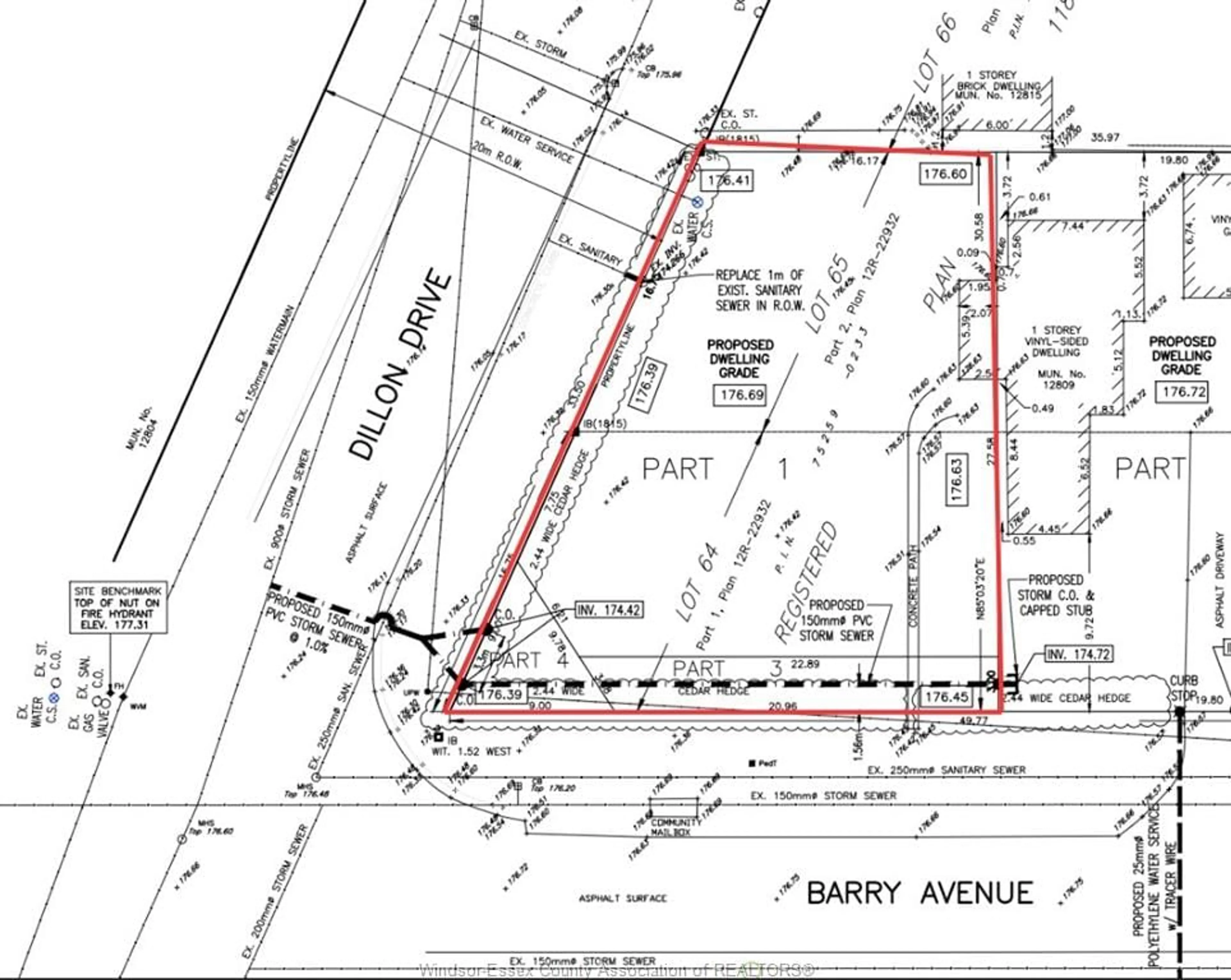 Floor plan for LOT 1 BARRY, Tecumseh Ontario N8N 1E1