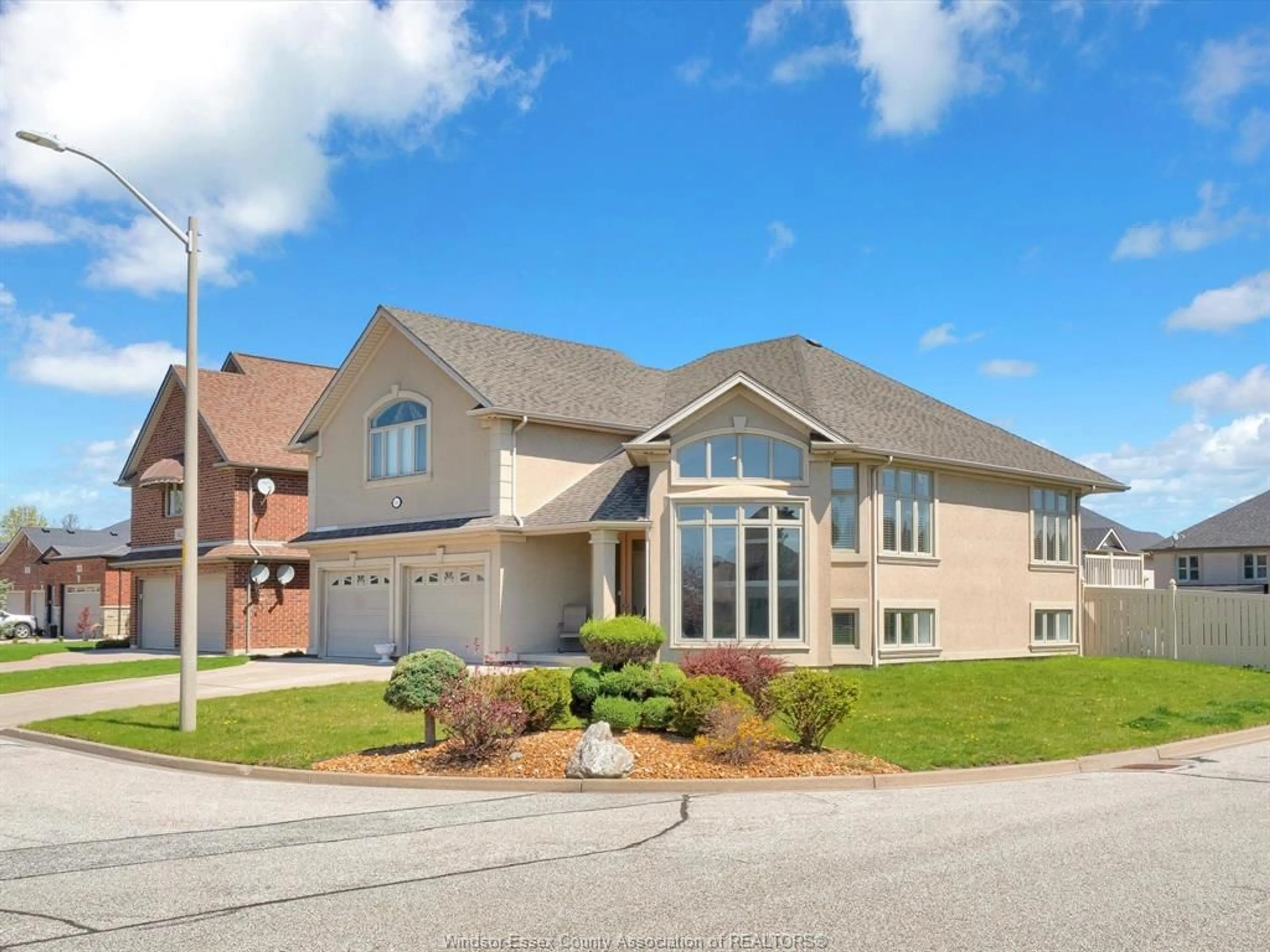 Home with vinyl exterior material, street for 144 MECONI Crt, Lakeshore Ontario N9K 7E9