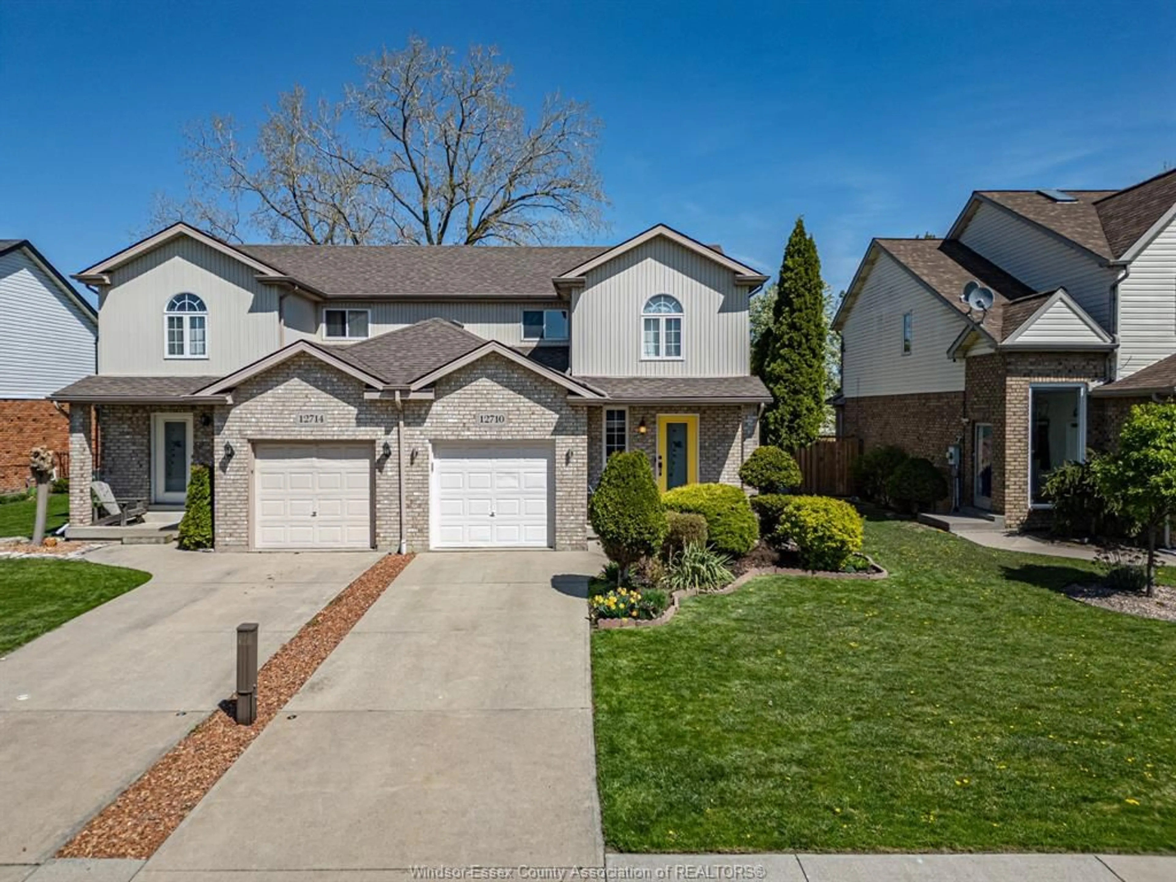 Home with brick exterior material, street for 12710 HORWOOD, Tecumseh Ontario N8N 4T8