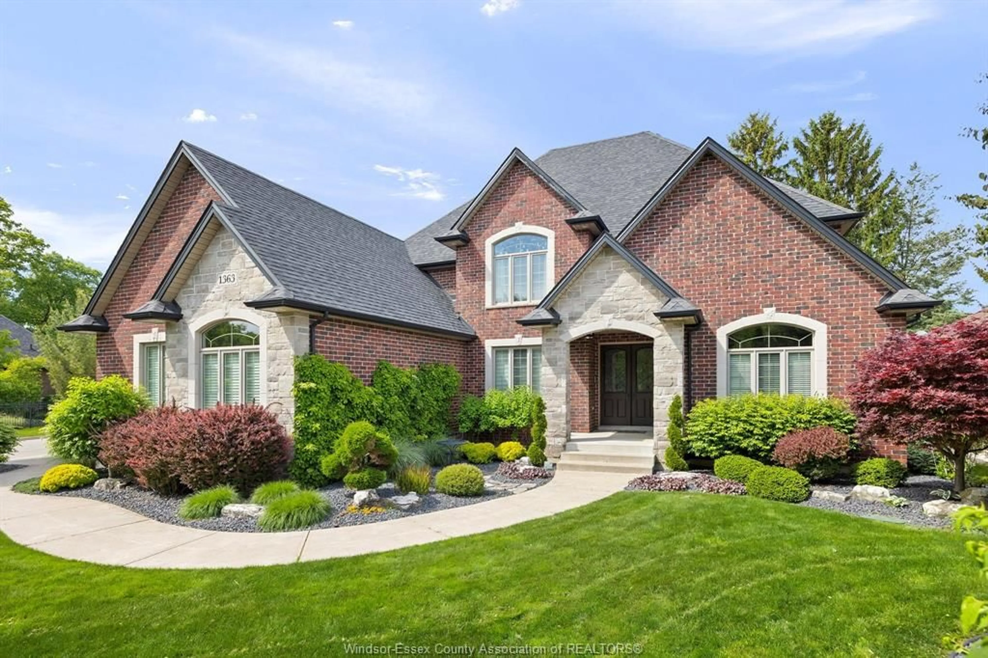 Home with brick exterior material, street for 1363 TUSCANY OAKS Dr, LaSalle Ontario N9J 0B6