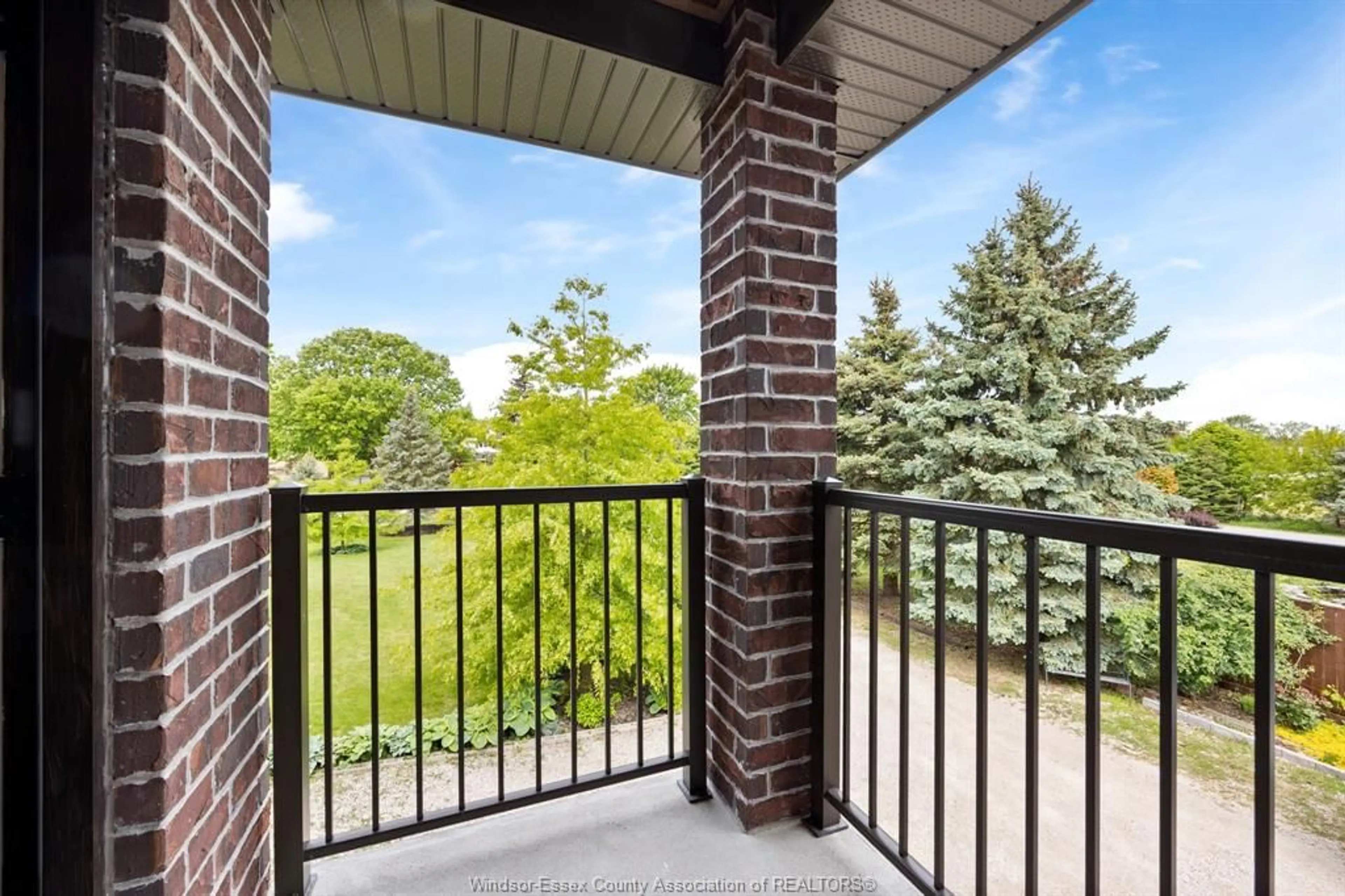 Balcony in the apartment, unknown for 4520 8TH CONCESSION Rd, Windsor Ontario N0R 1K0