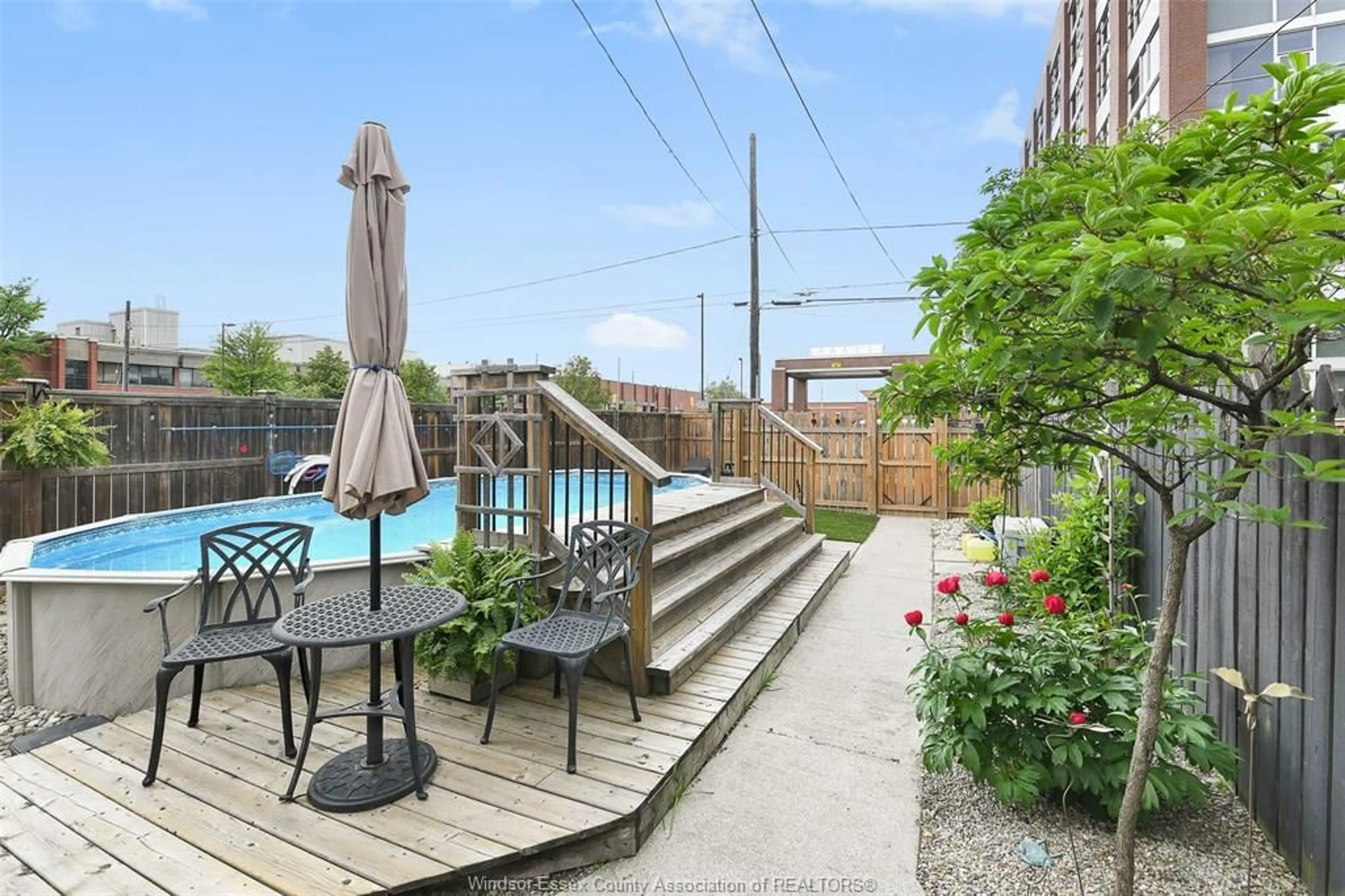 Patio, water/lake/river/ocean view for 646 ARGYLE, Windsor Ontario N8Y 3J6