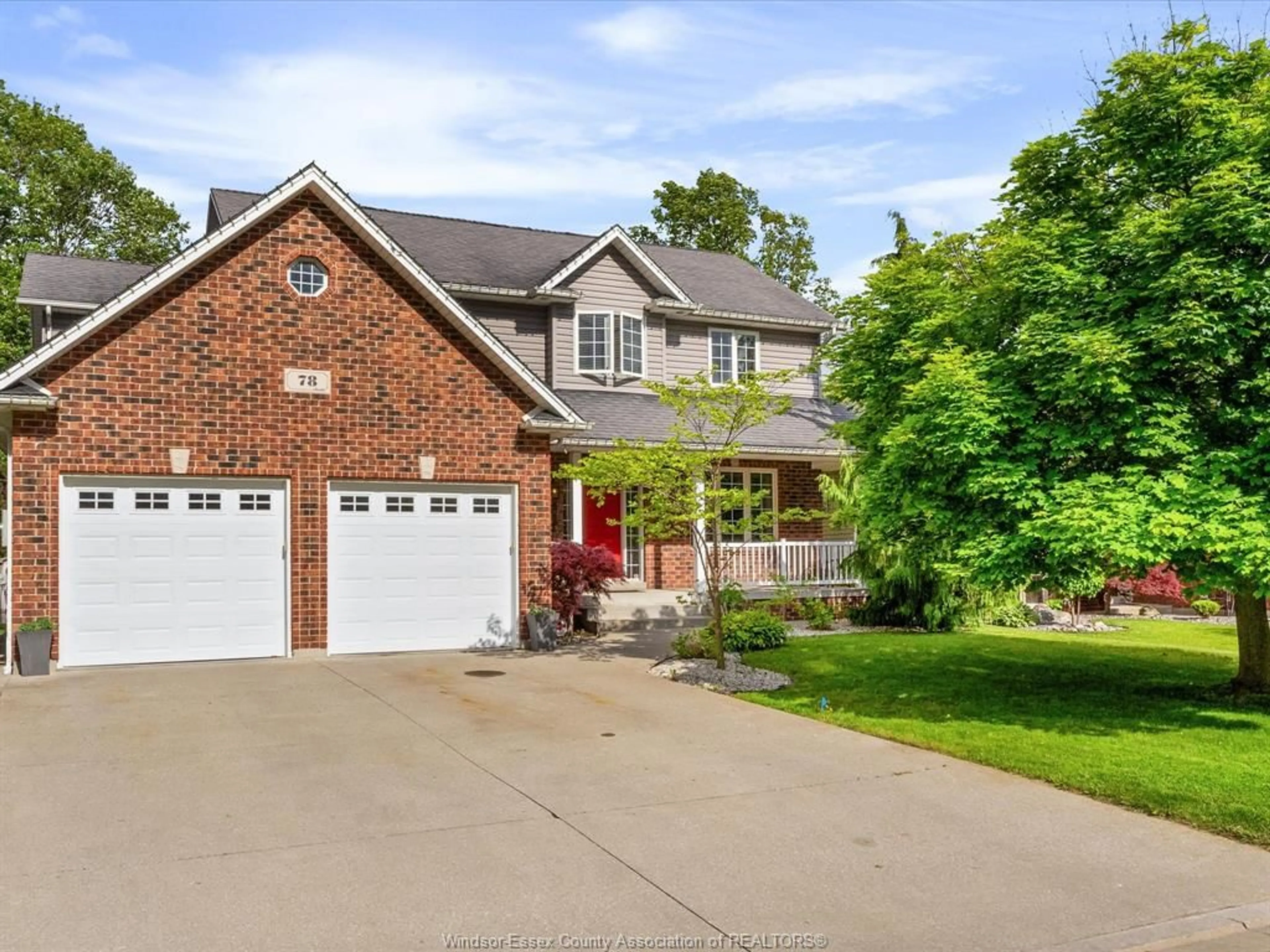 Home with brick exterior material, street for 78 JOANNE Crt, Leamington Ontario N8H 5N5